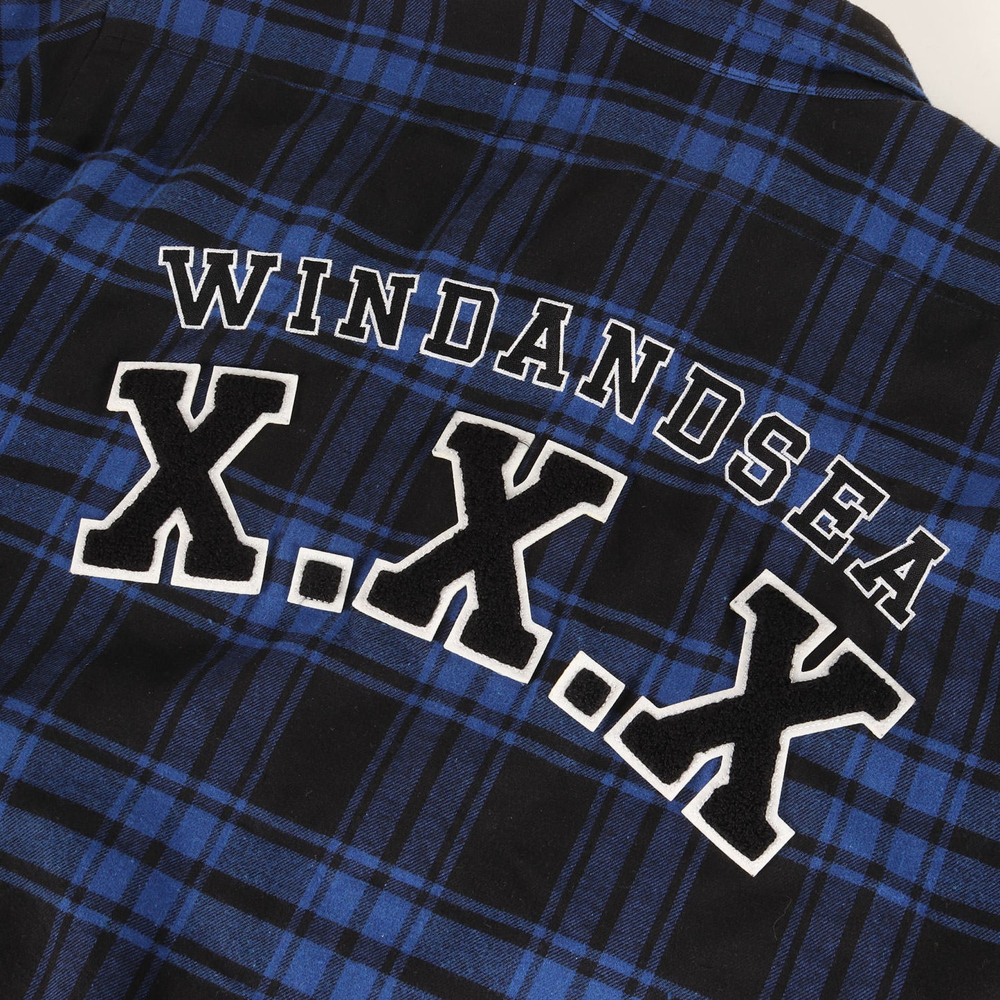 21AW GOD SELECTION XXX ワッペンロゴ チェック フランネルシャツ(FLANNEL SHIRT)