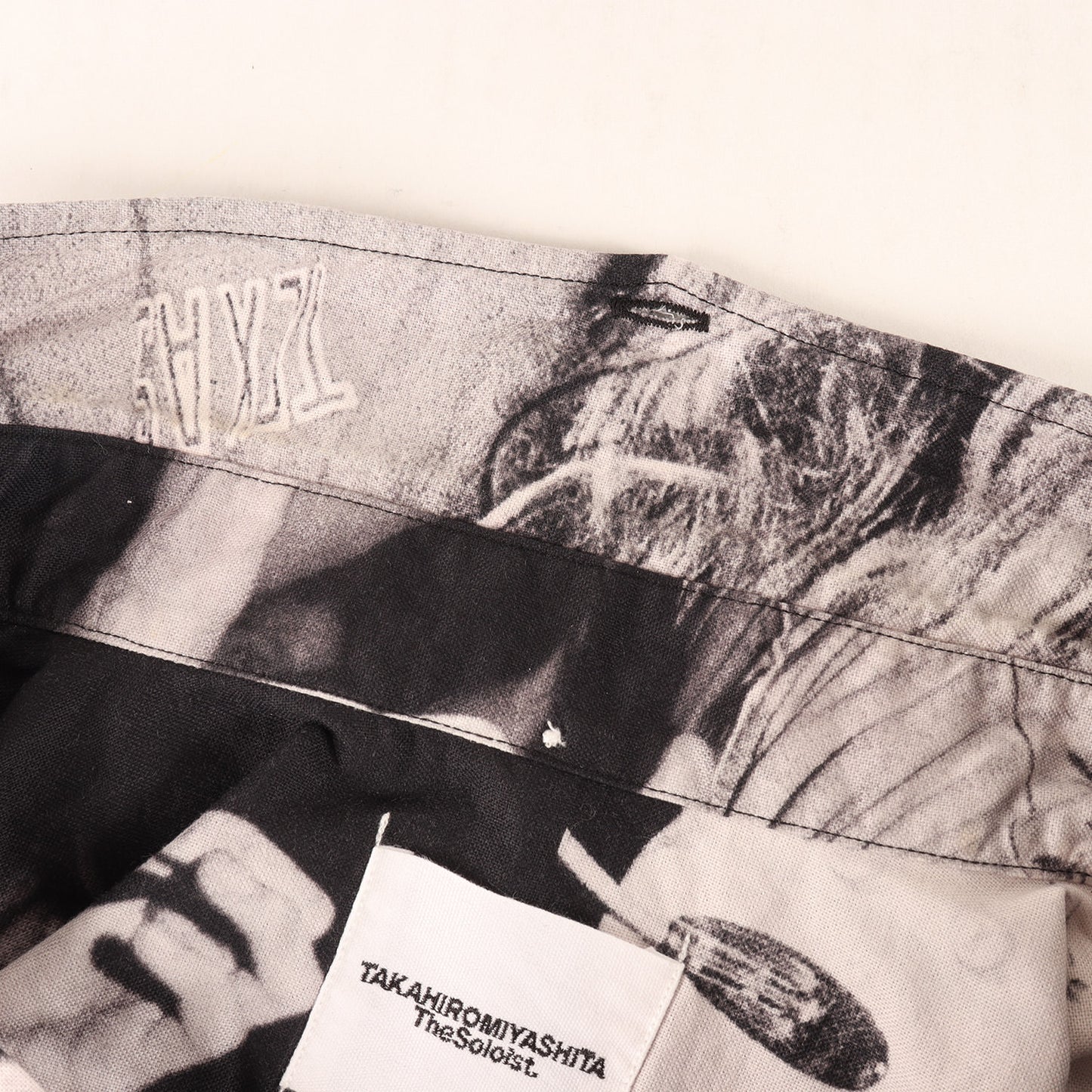 ×Charles Peterson カート・コバーン フォト柄 ボタンダウンシャツ(B.D shirt )