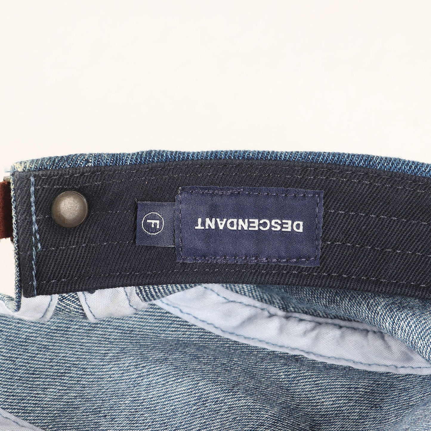 20SS ウォッシュドデニム 5パネルキャップ(BOX FIVE PANEL CAP)