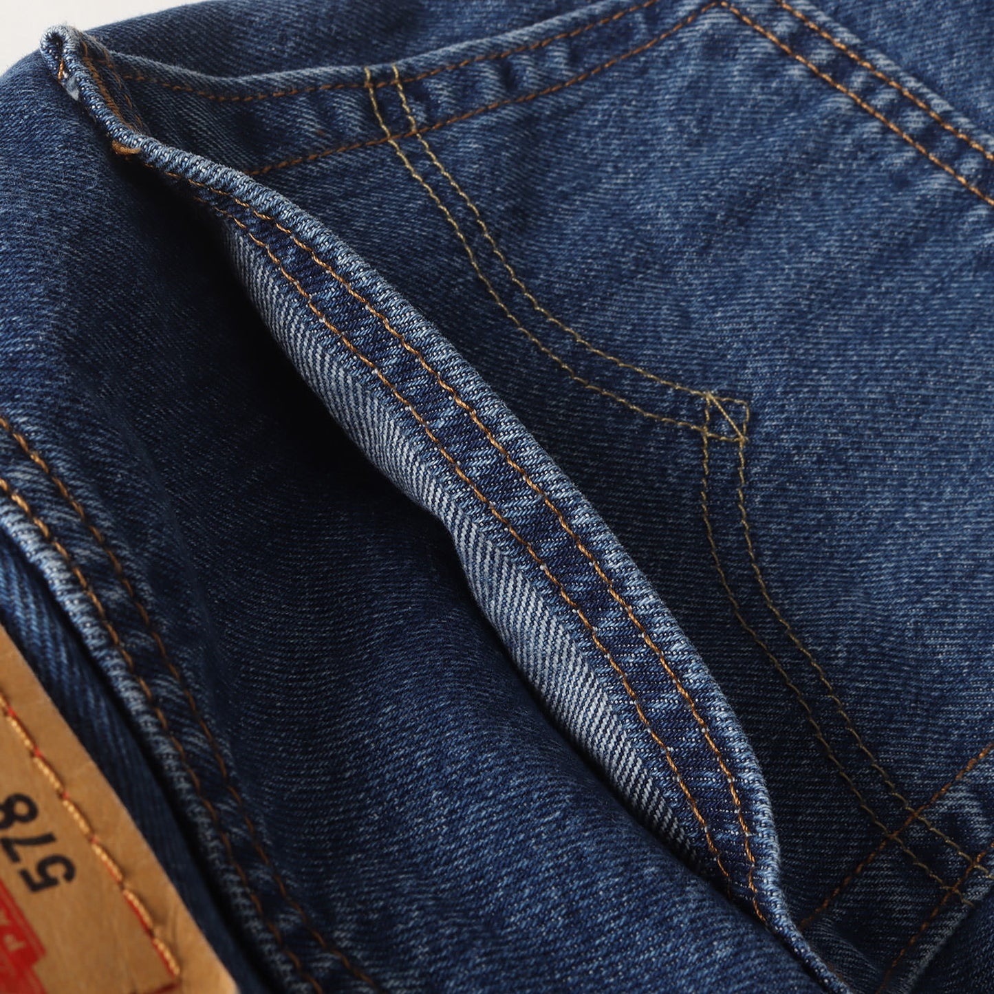 578 BAGGY バギー ワイド ジッパーフライ デニムパンツ