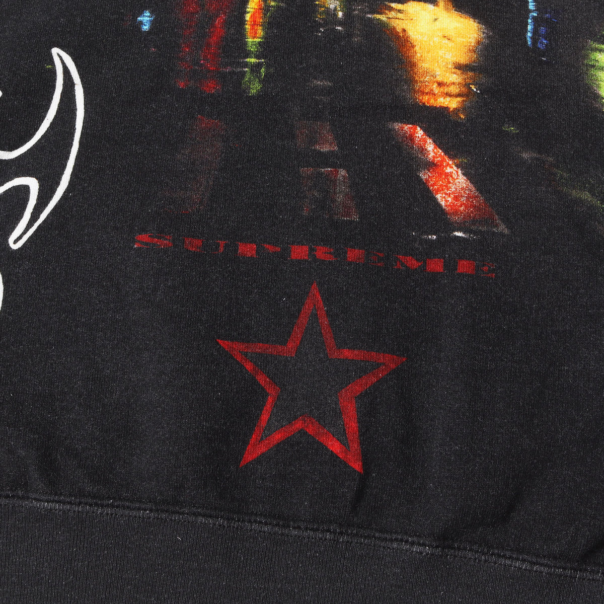 22SS フォト総柄グラフィック スウェットパーカー(East Broadway Hooded Sweatshirt)