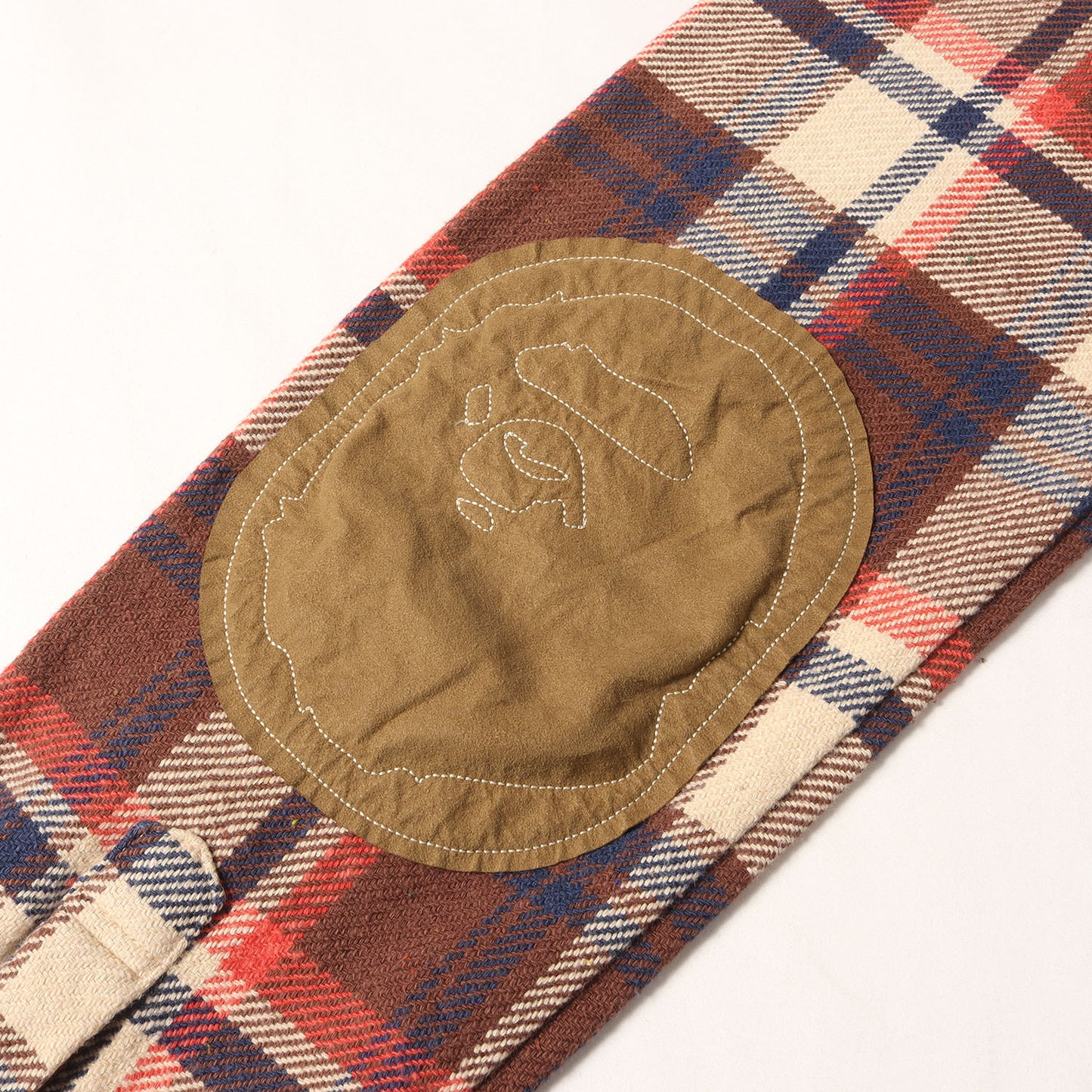 00s NFS限定 ラブジェネチェック エルボーパッチ付き CPO ネルシャツ