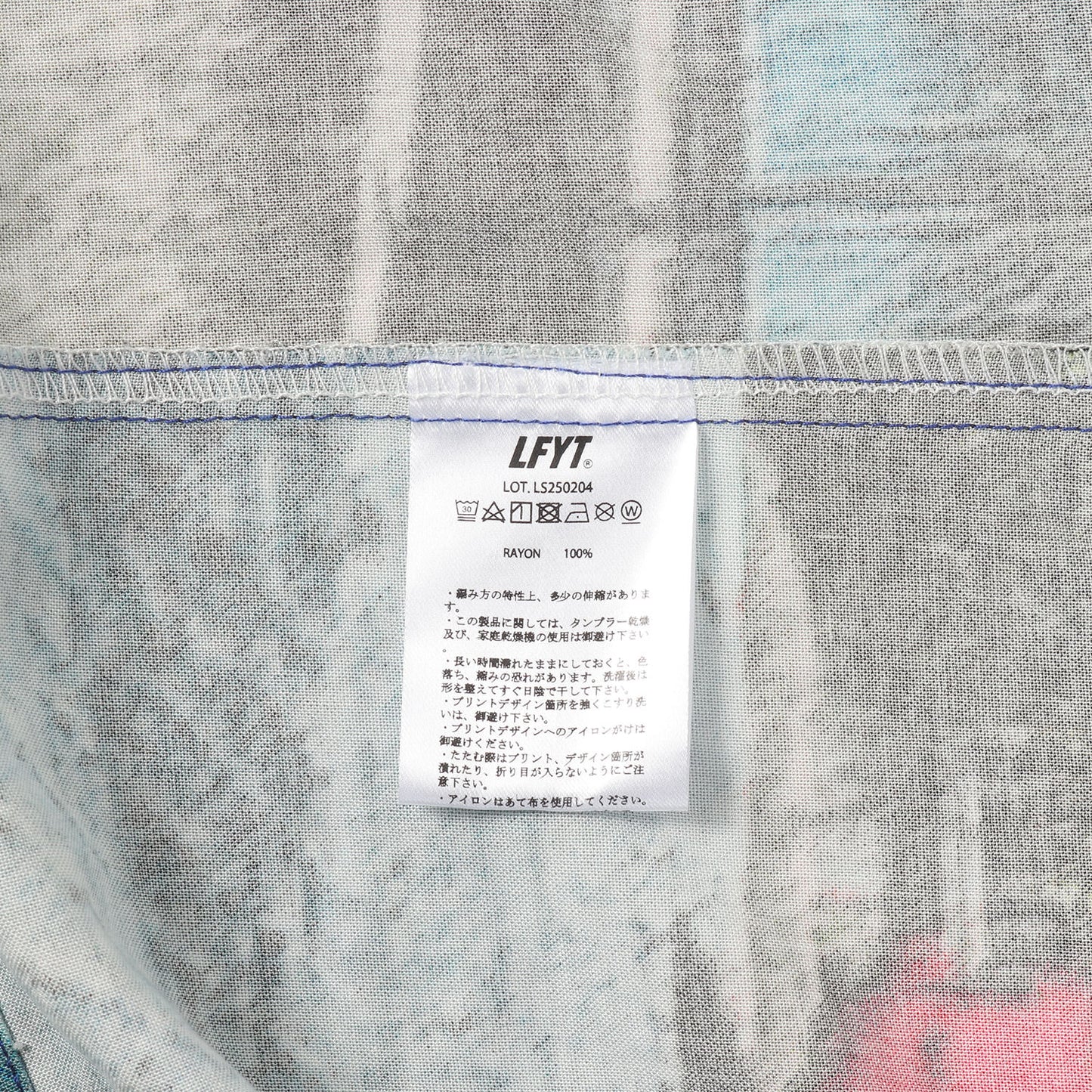 25SS マンハッタン 風景柄 レーヨン オープンカラー 半袖シャツ(CITYSCAPE ALLOVER PATTERN SHIRT)