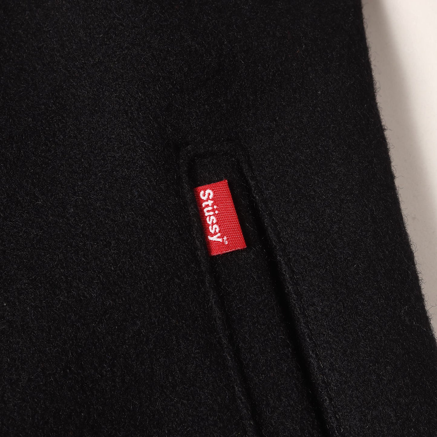 ×Schott 裏地レオパード柄 メルトン Pコート