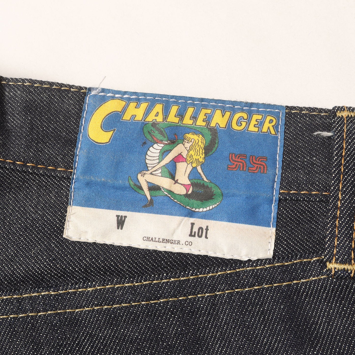 セルビッチ付き リジッド デニムパンツ(DENIM PANTS MID)