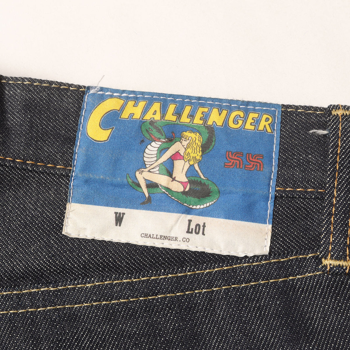 セルビッチ付き リジッド デニムパンツ(DENIM PANTS MID)