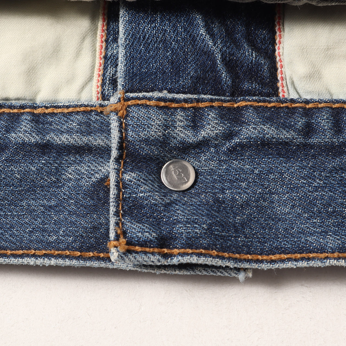 ×Levis 裏地チェッカー 3rd デニム トラッカージャケット(Trucker Jacket)