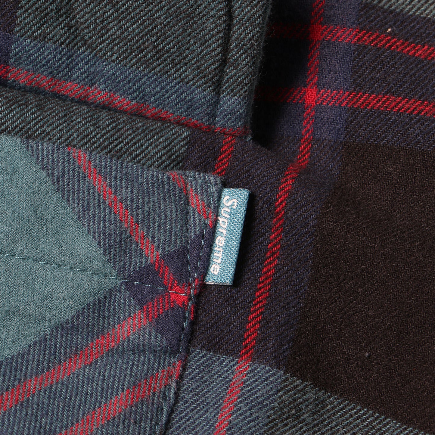 20AW 裏地キルティング チェック ネルシャツ(Quilted Flannel Shirt)