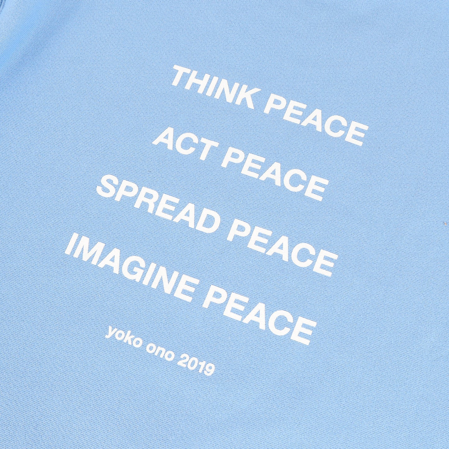 ×MoMA リニューアル記念 オノ・ヨーコ PEACE is POWER リバースウィーブ スウェット