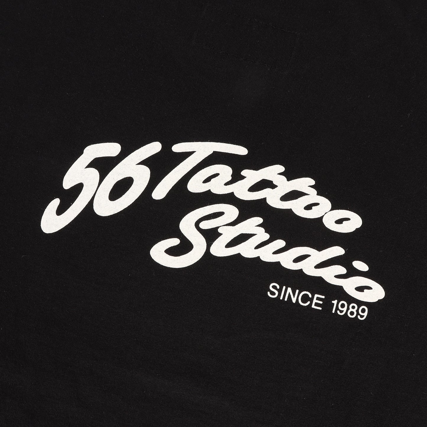 25AW ×56 TATTOO STUDIO スカル Tシャツ(WASHED HEAVY WEIGHT CREW NECK T-SHIRT)