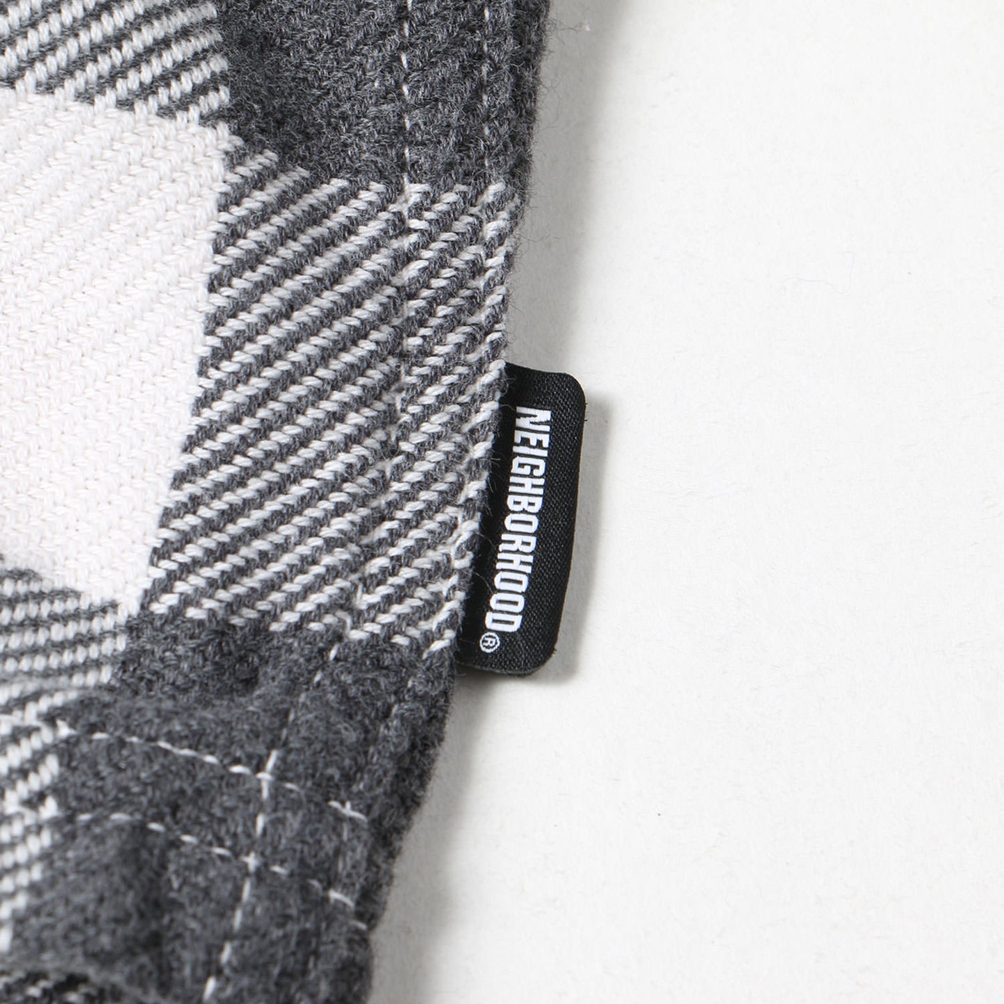 26SS ガーメントダイ加工 ブロックチェック ネルシャツ(GARMENT DYED BLOCK CHECK SHIRT LS)