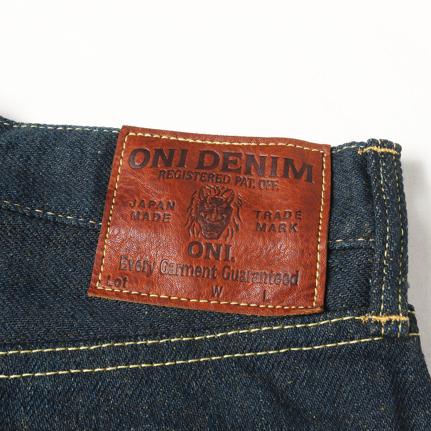 20oz シークレット レギュラーストレート デニムパンツ (ONI288ZR-OLV)