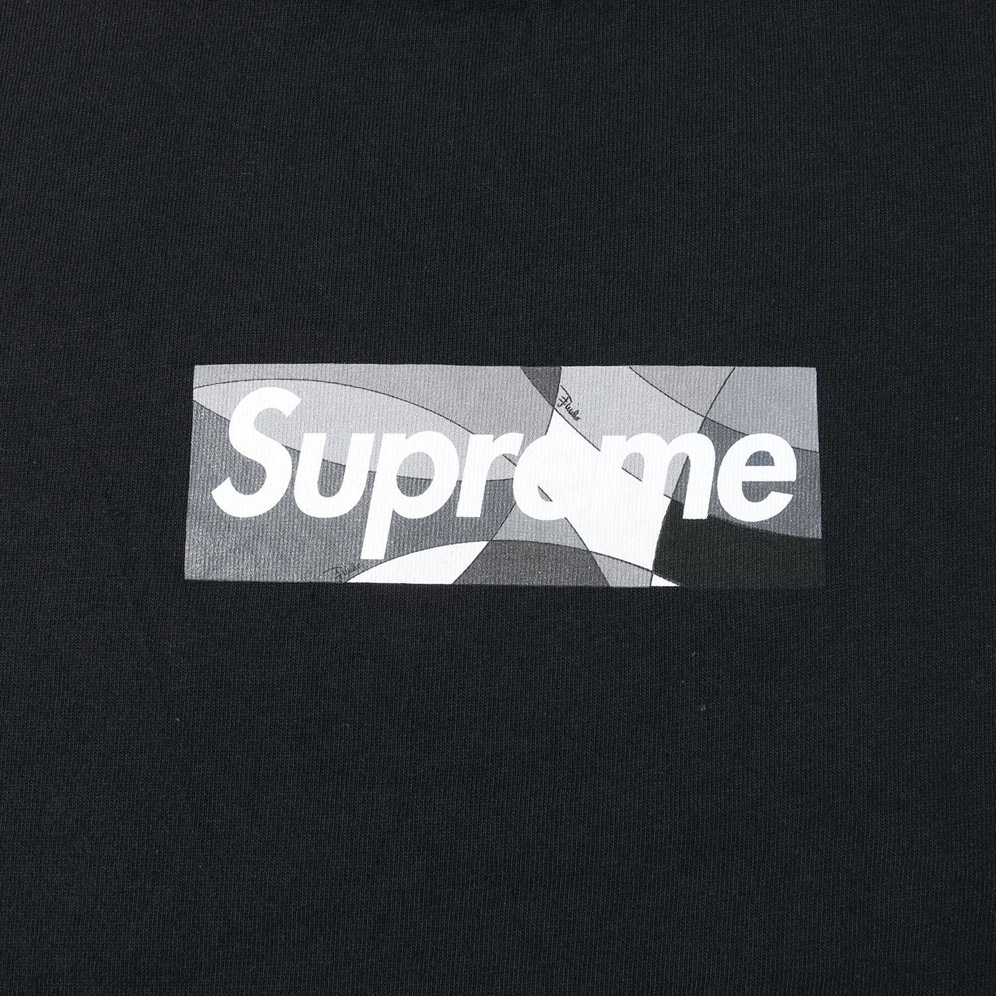 21SS ×Emilio Pucci アーカイブ柄 BOXロゴ Tシャツ(Box Logo Tee)