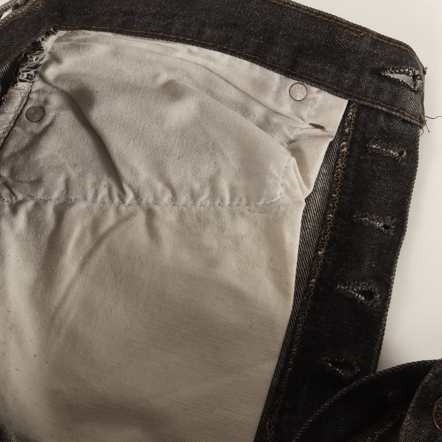 90s 501 先染めブラック デニムパンツ / USA製 501-0658