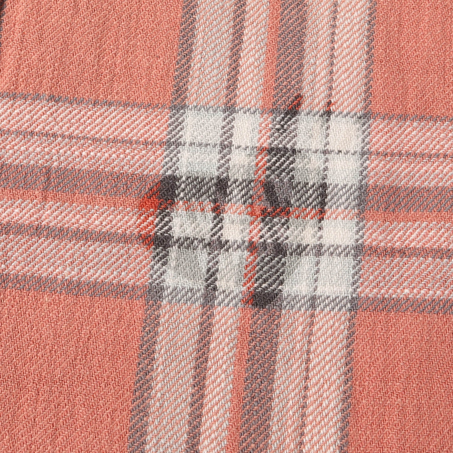 24AW ハートプリント ヘビー チェック ボタンダウン ネルシャツ(HEART PRINT CHECK SHIRT)