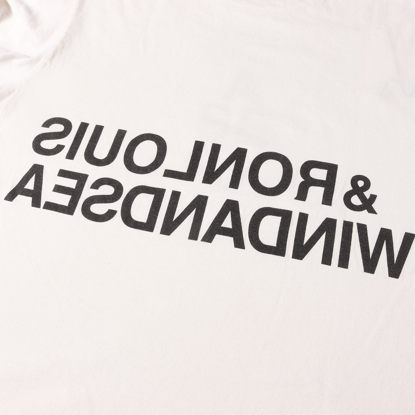 ×RON LOUIS ブランドロゴ ロングスリーブ Tシャツ