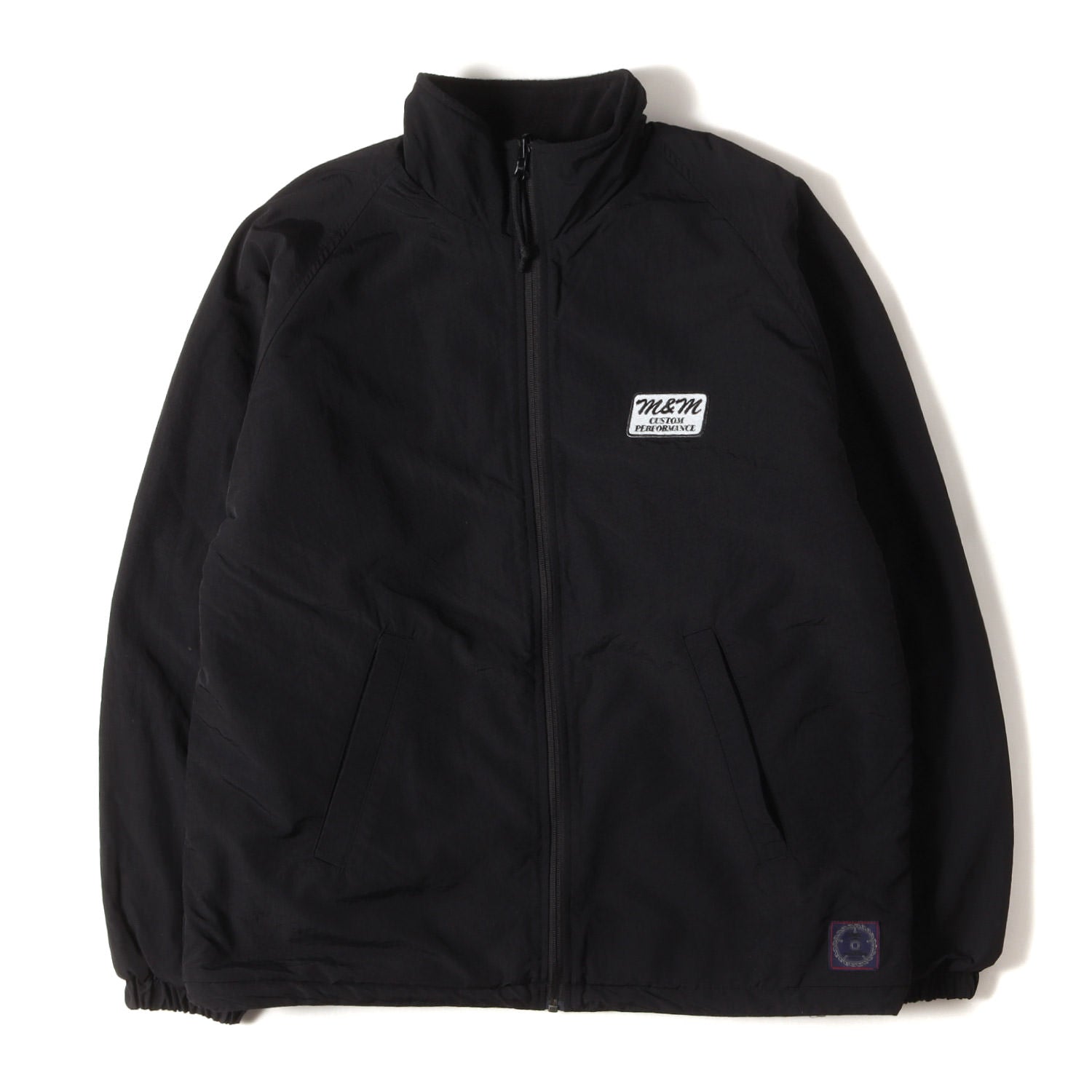 M&M (エムアンドエム) 25AW ナイロン×フリース リバーシブルジャケット 
