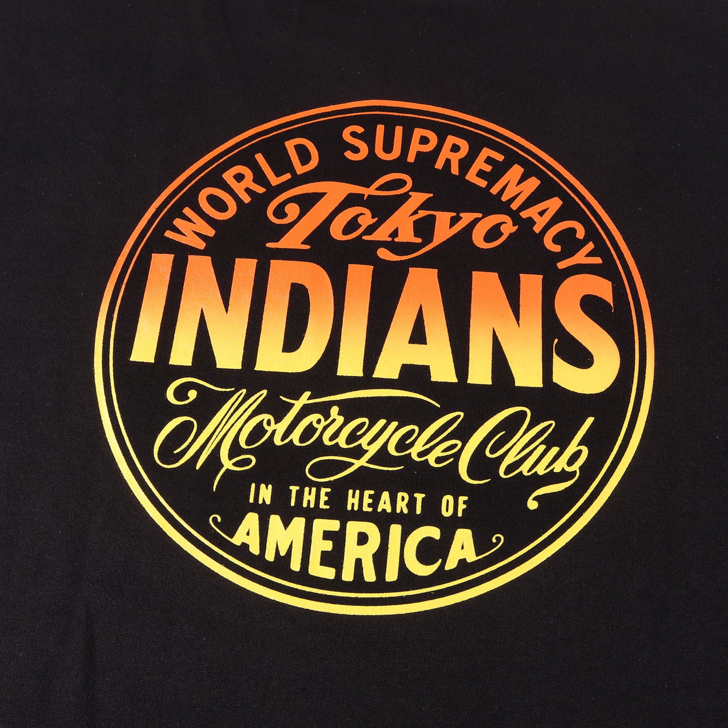 26SS Tokyo Indians 東京インディアンズ グラデーションロゴ クルーネック スウェット