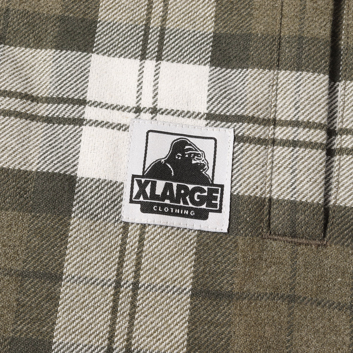 22AW 裏地キルティング チェックネル シャツジャケット(QUILTED CHECK SHIRT JACKET)