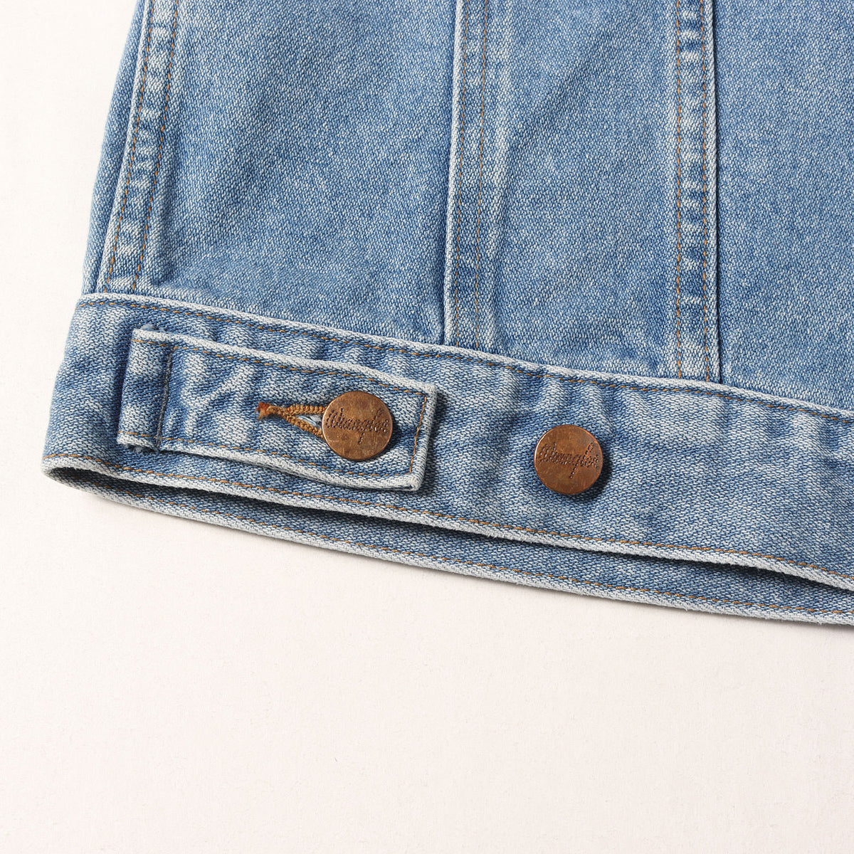 23SS ×Wrangler ヴィンテージ加工 デニム トラッカージャケット(TRUCKER JACKET)
