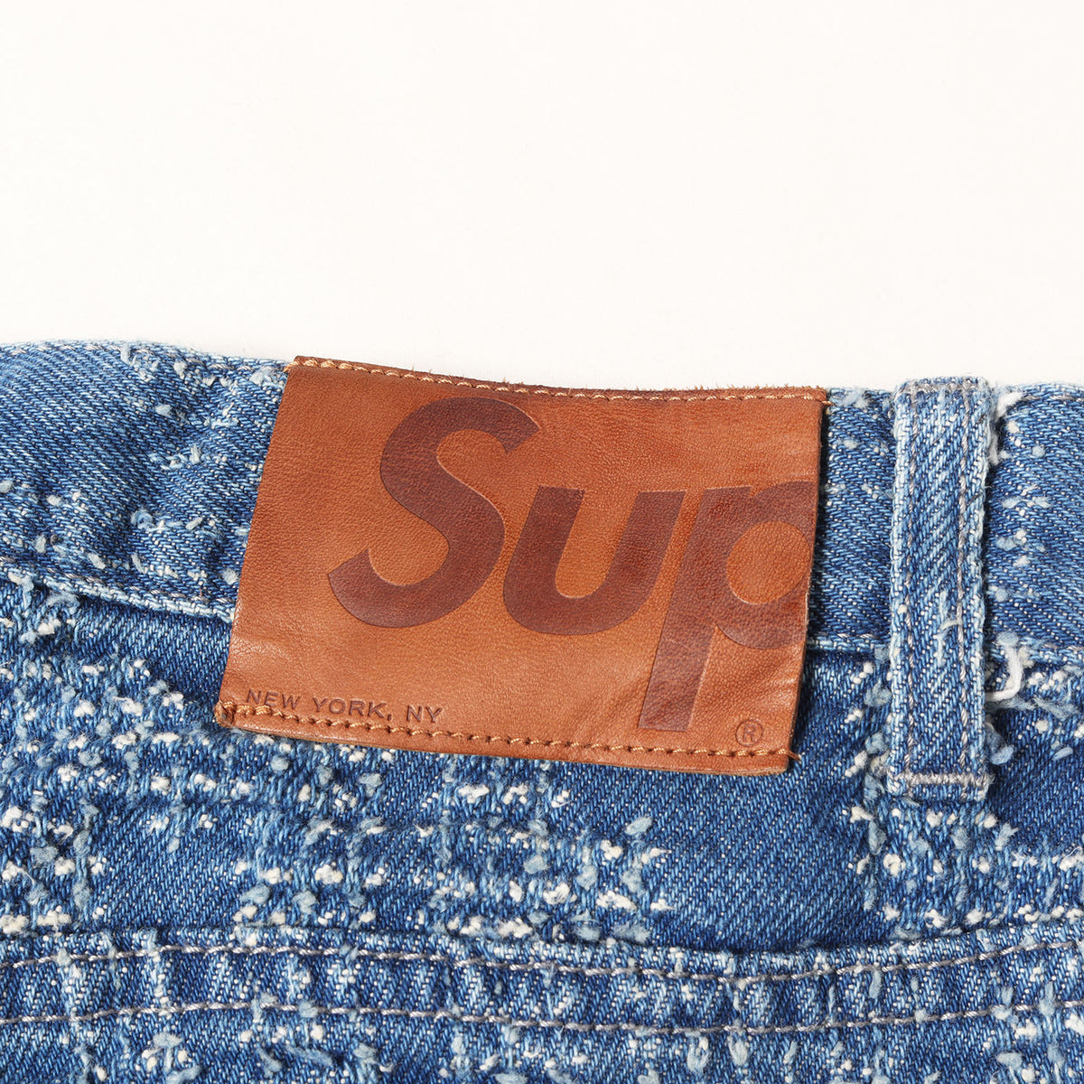23AW ニードルパンチ デニムパンツ(Needle Punch Regular Jean)