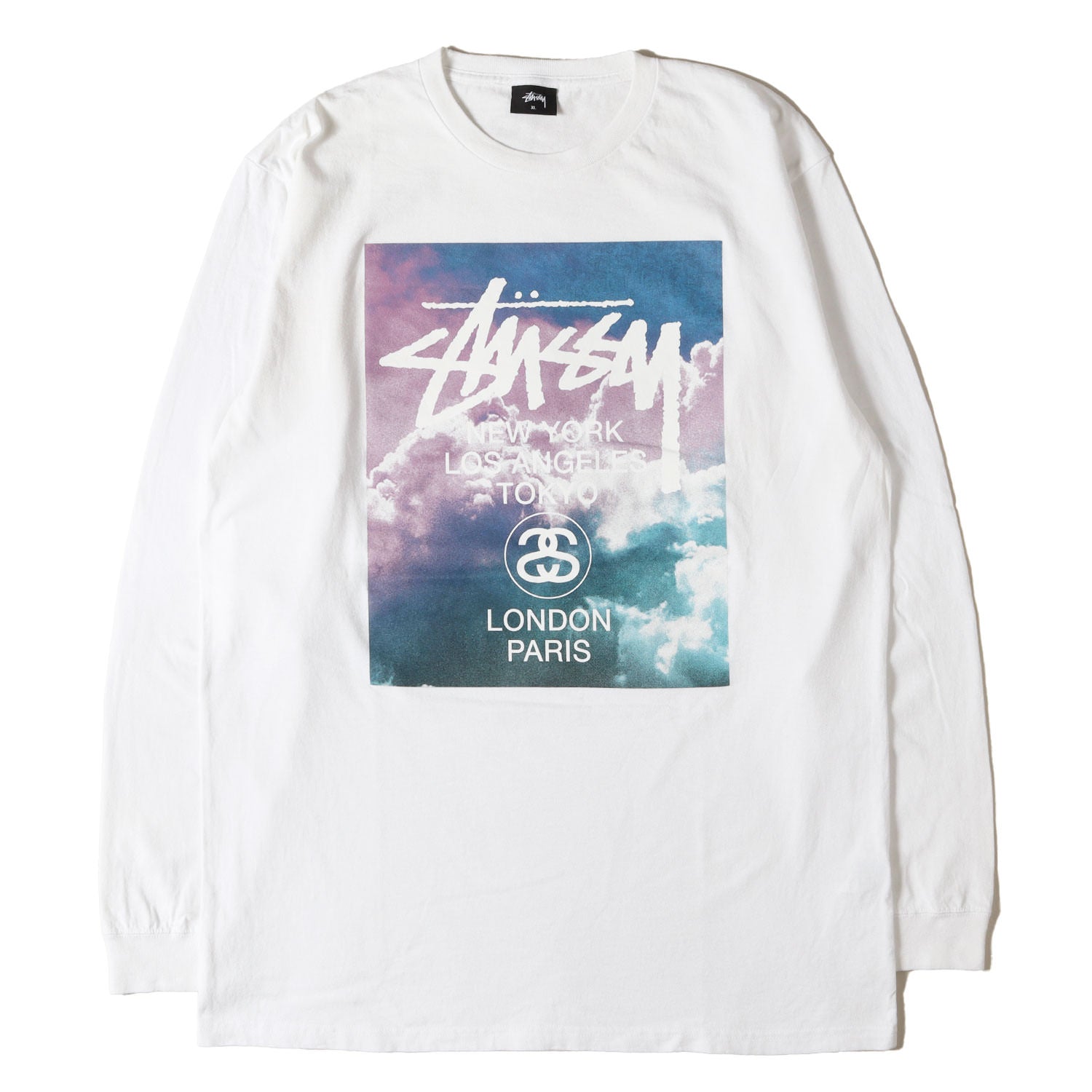 STUSSY (ステューシー) ワールドツアー グラフィック ロングスリーブ T 