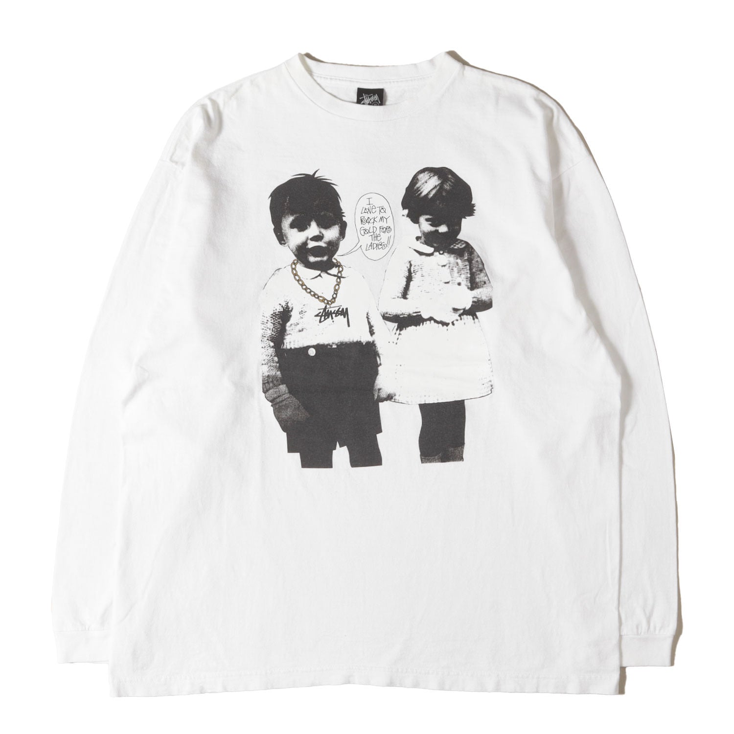 STUSSY (ステューシー) 00s ROCK MY GOLD オールドフォト ロング 