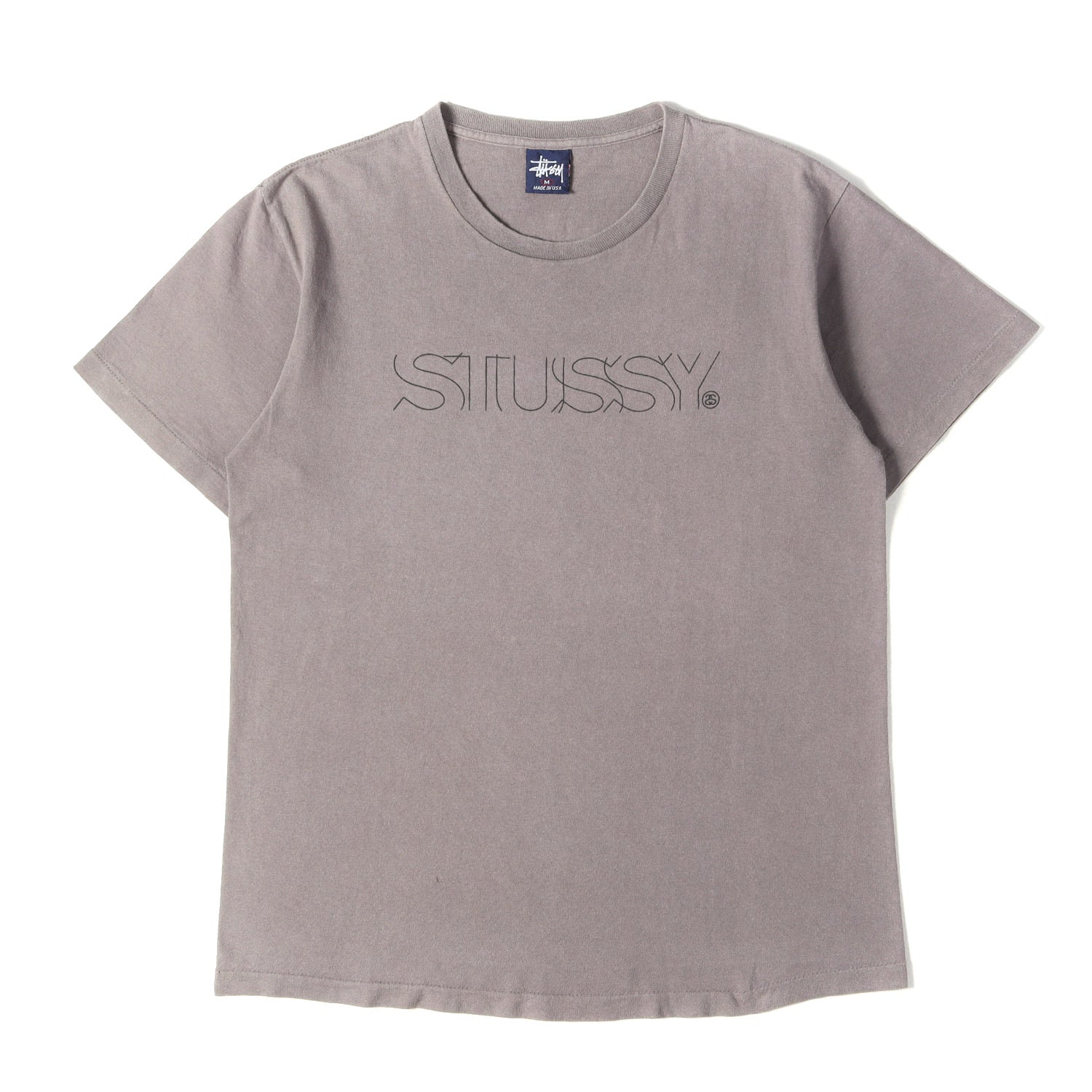 old stussy tシャツ USA 紺タグ 90s 古着 STUSSY ステューシー 90s USA 