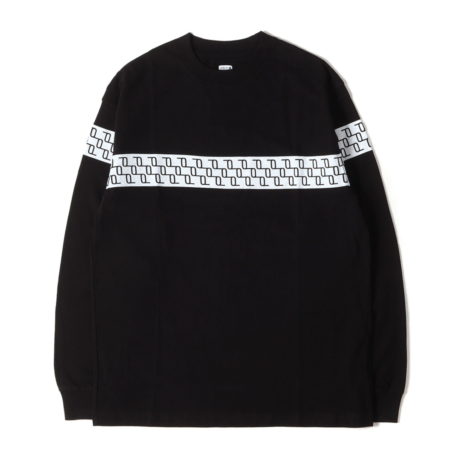 SEQUEL (シークエル) ロゴライン ロングスリーブ Tシャツ(LONG SLEEVE 