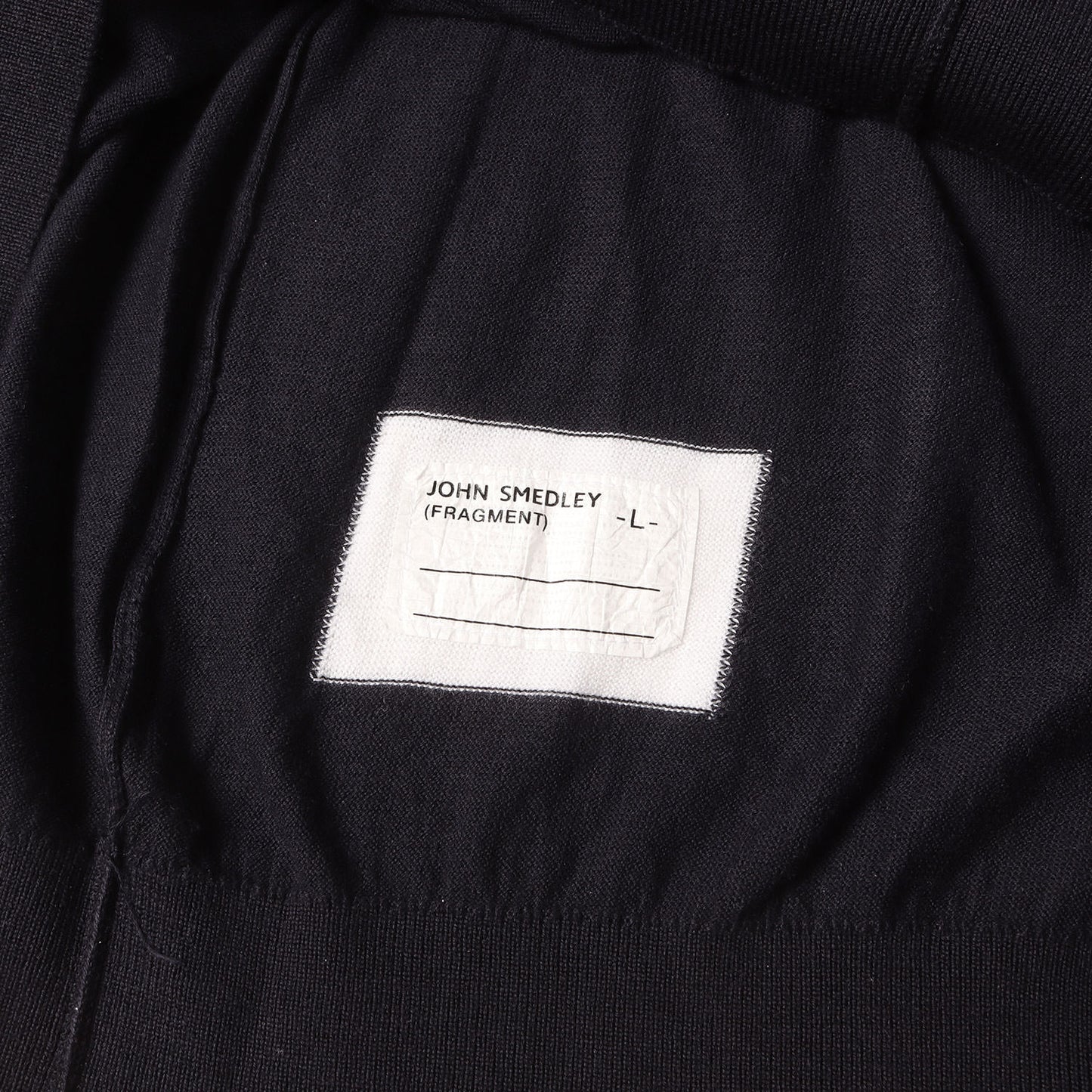 21SS ×fragment design ×JOHN SMEDLEY シーアイランドコットン ニット