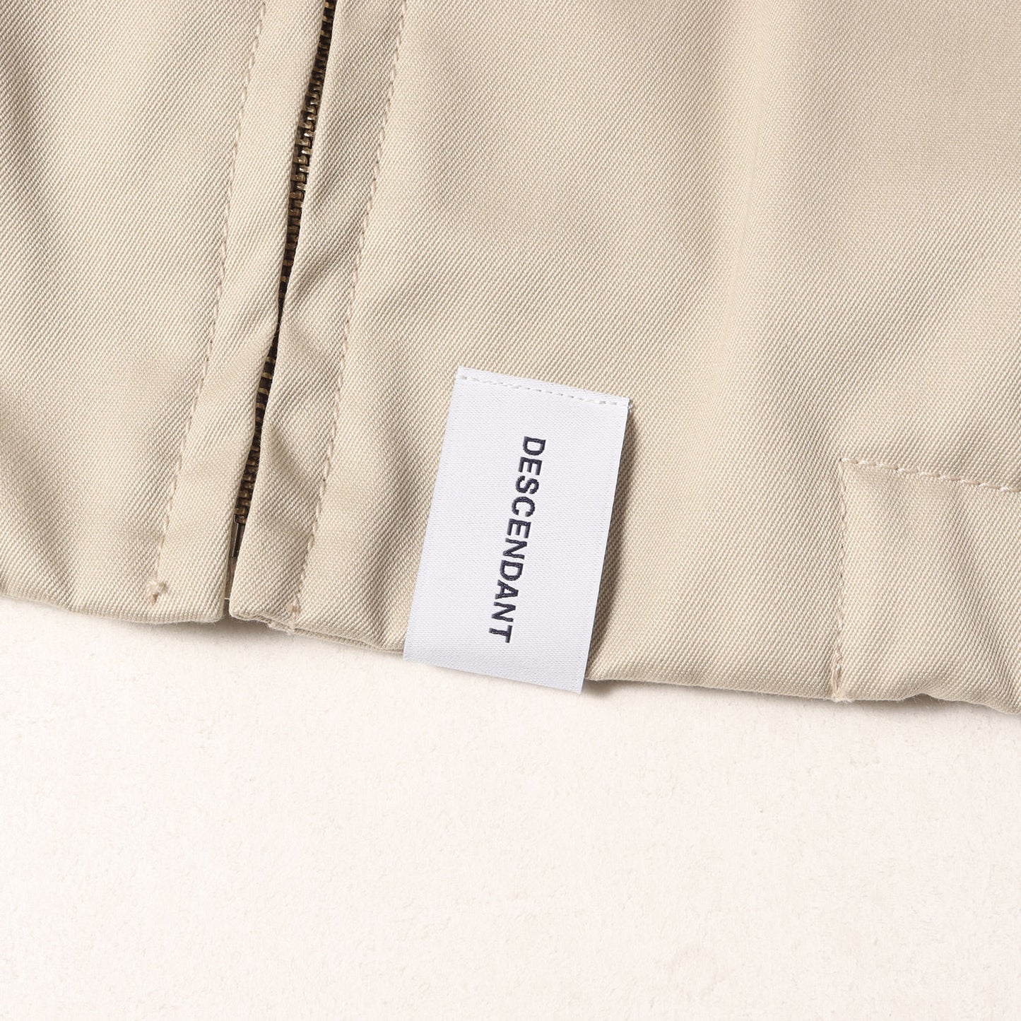 22SS T/Cツイル スイングトップ ジャケット(TC TWILL JACKET ANTISTATIC )