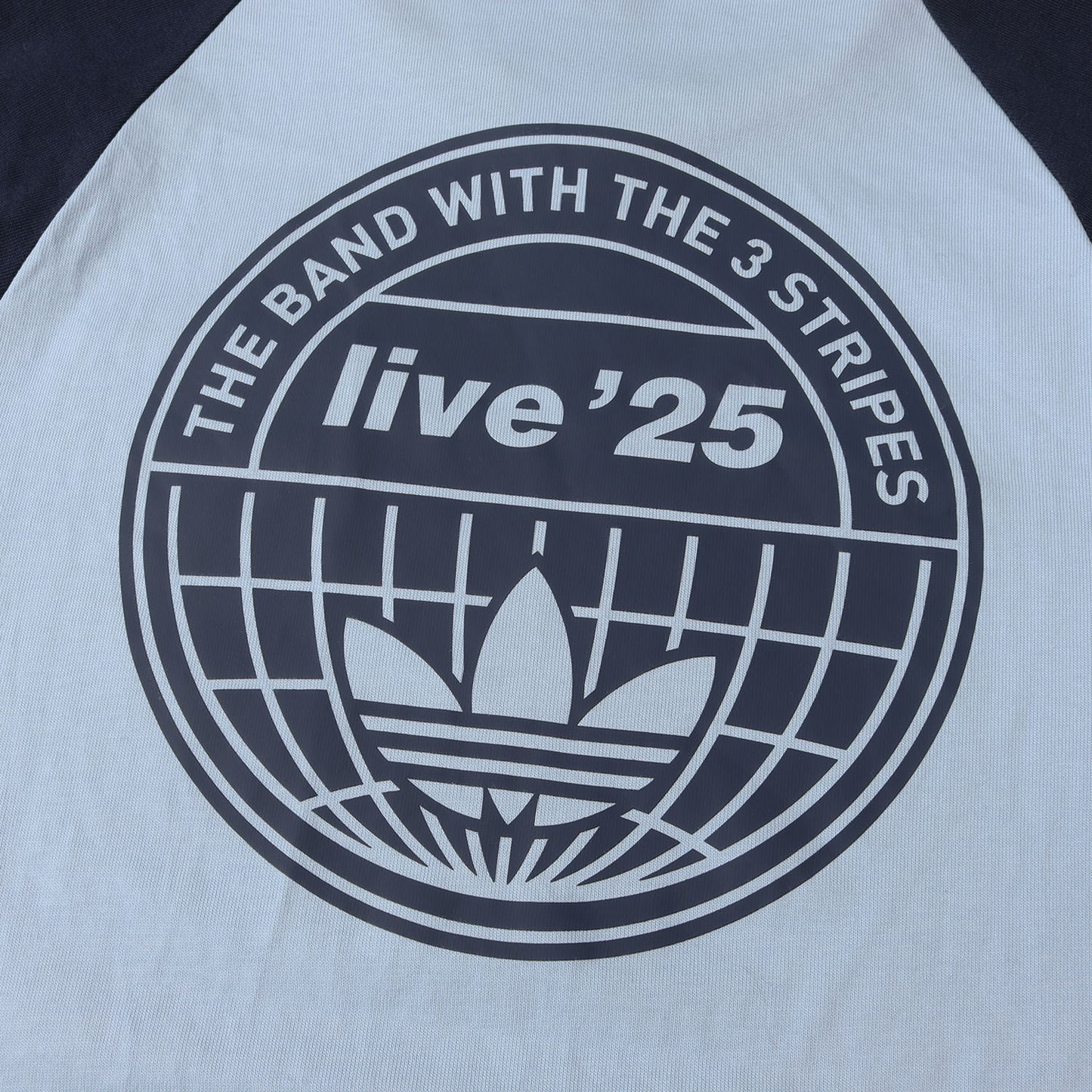 25SS ×Oasis ツアー スリーストライプス ロングスリーブ Tシャツ(3-STRIPES LS T)
