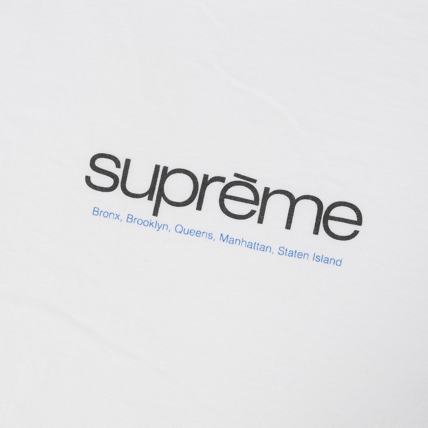 21SS クラシックロゴ クルーネック Tシャツ(Five Boroughs Tee)
