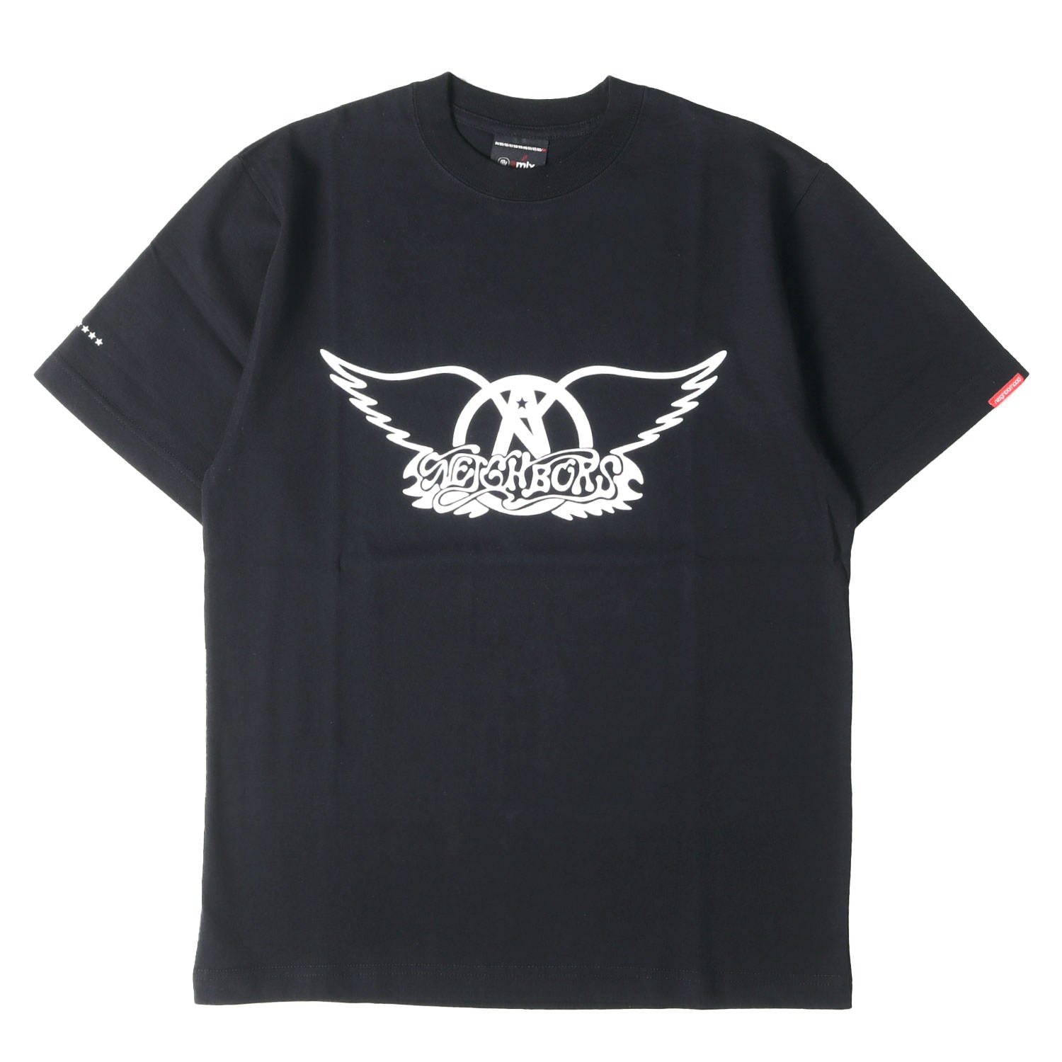 NEIGHBORHOOD (ネイバーフッド) 00s エアロスミスロゴ Tシャツ(デッド 