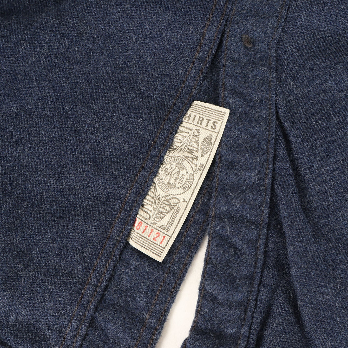 ニールキャサディ チンスト付き フランネルシャツ (Neal Cassady Rail Road U.P.R. SHIRT)