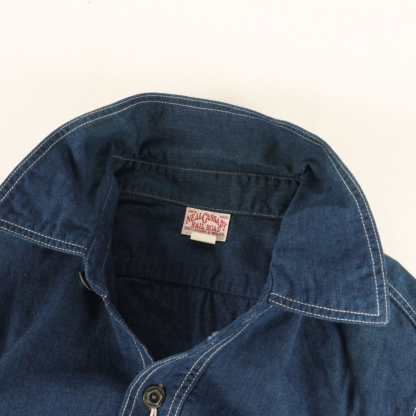 ニールキャサディ ベイクヘッド シャンブレーシャツ (Neal Cassady Rail Road BAKEHEAD SHIRT)