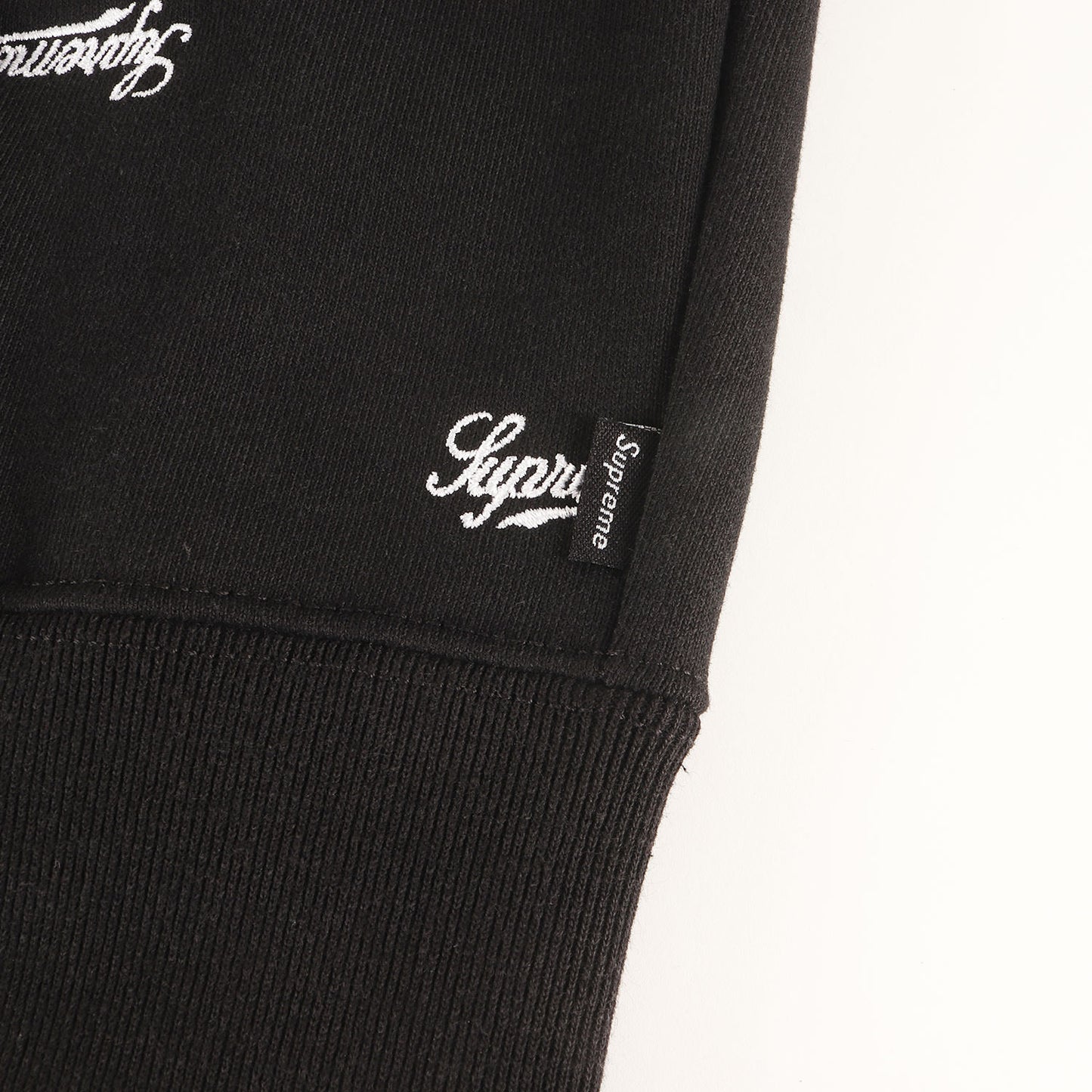 25AW スクリプトロゴ刺繍柄 ジップ スウェットパーカー(Repeat Script Zip Up Hooded Sweatshirt )