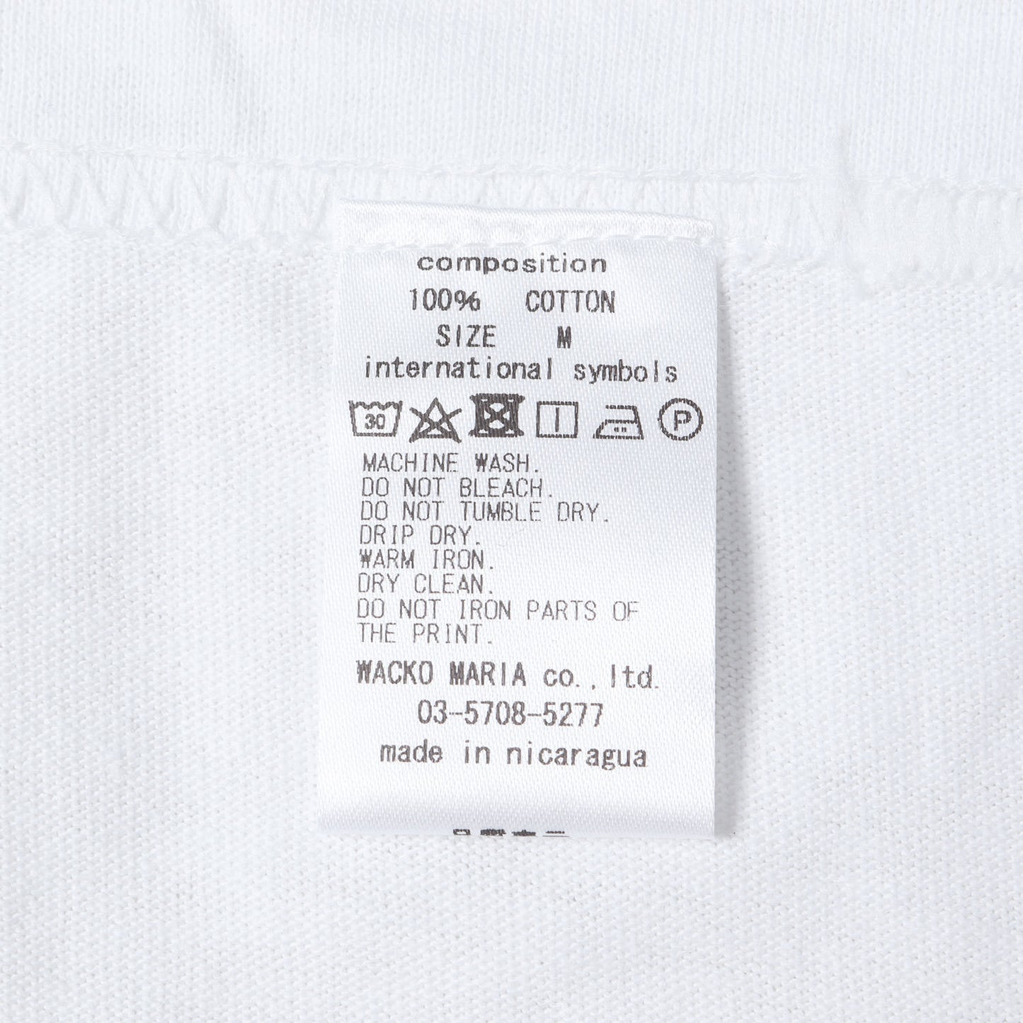 23SS 世界平和プロジェクト プリント Tシャツ(CREW NECK T-SHIRT)