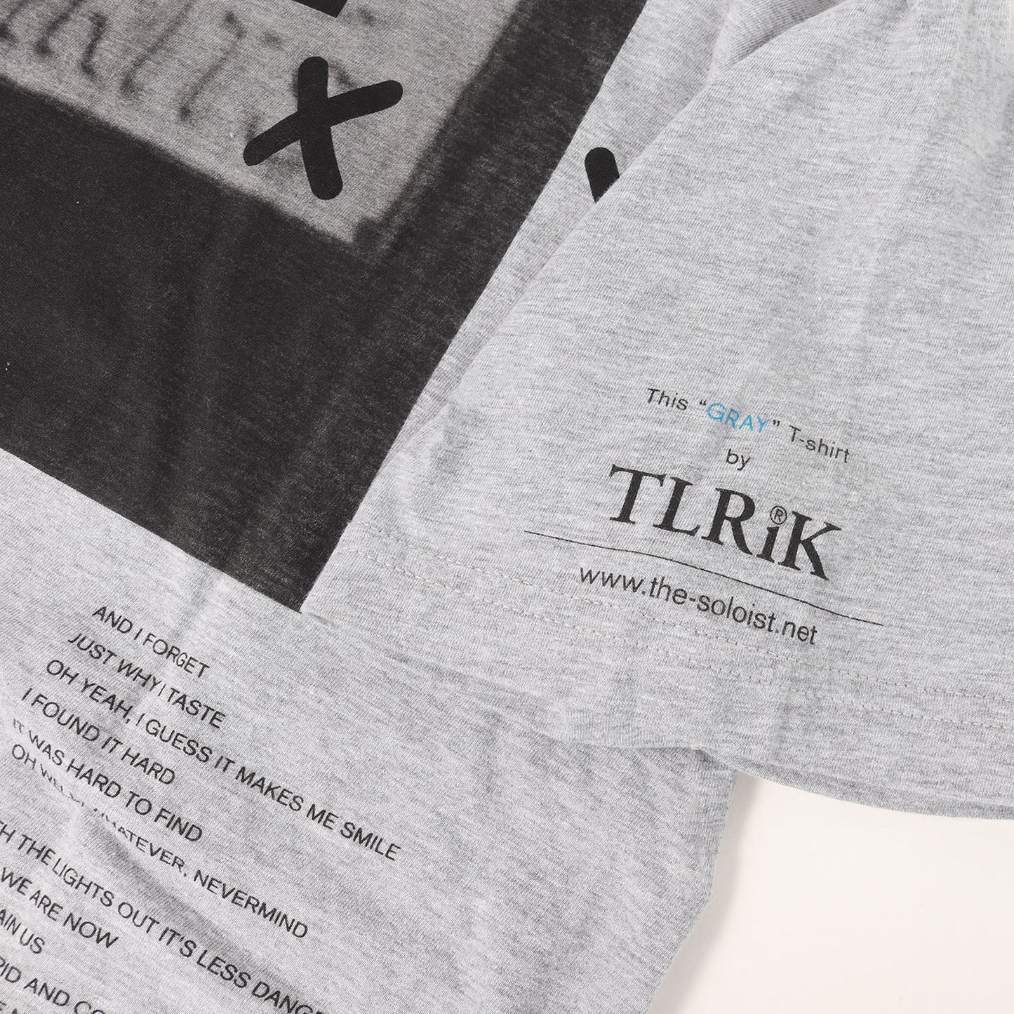 ニルヴァーナ グラフィック プリント ポケット Tシャツ