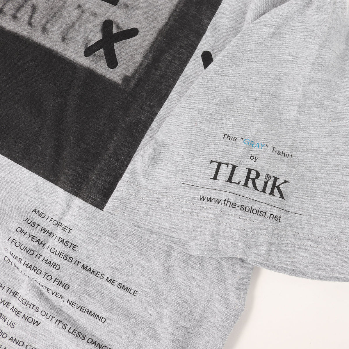 ニルヴァーナ グラフィック プリント ポケット Tシャツ