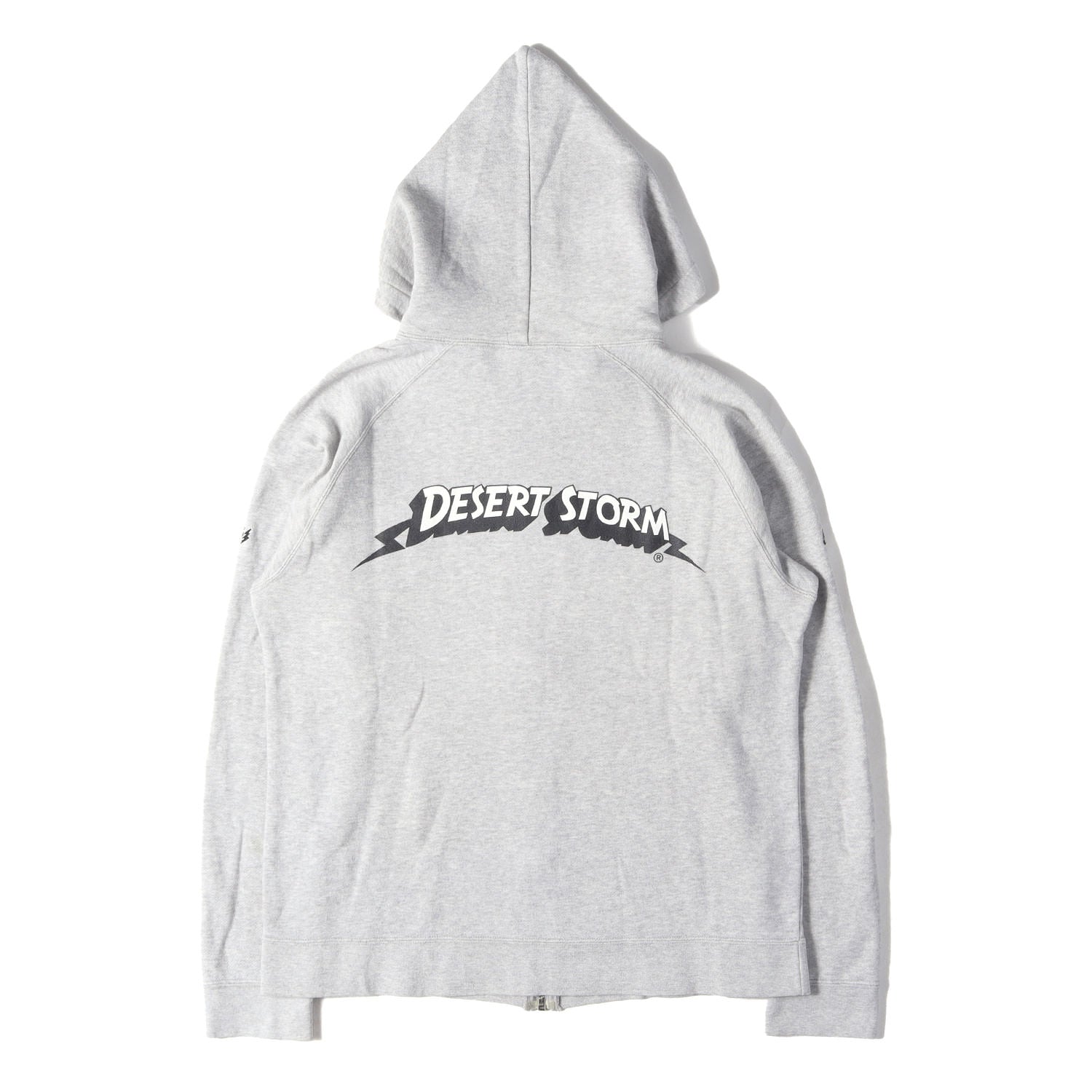 WTAPS (ダブルタップス) 00s DESERT STORMロゴ フルジップ スウェット 