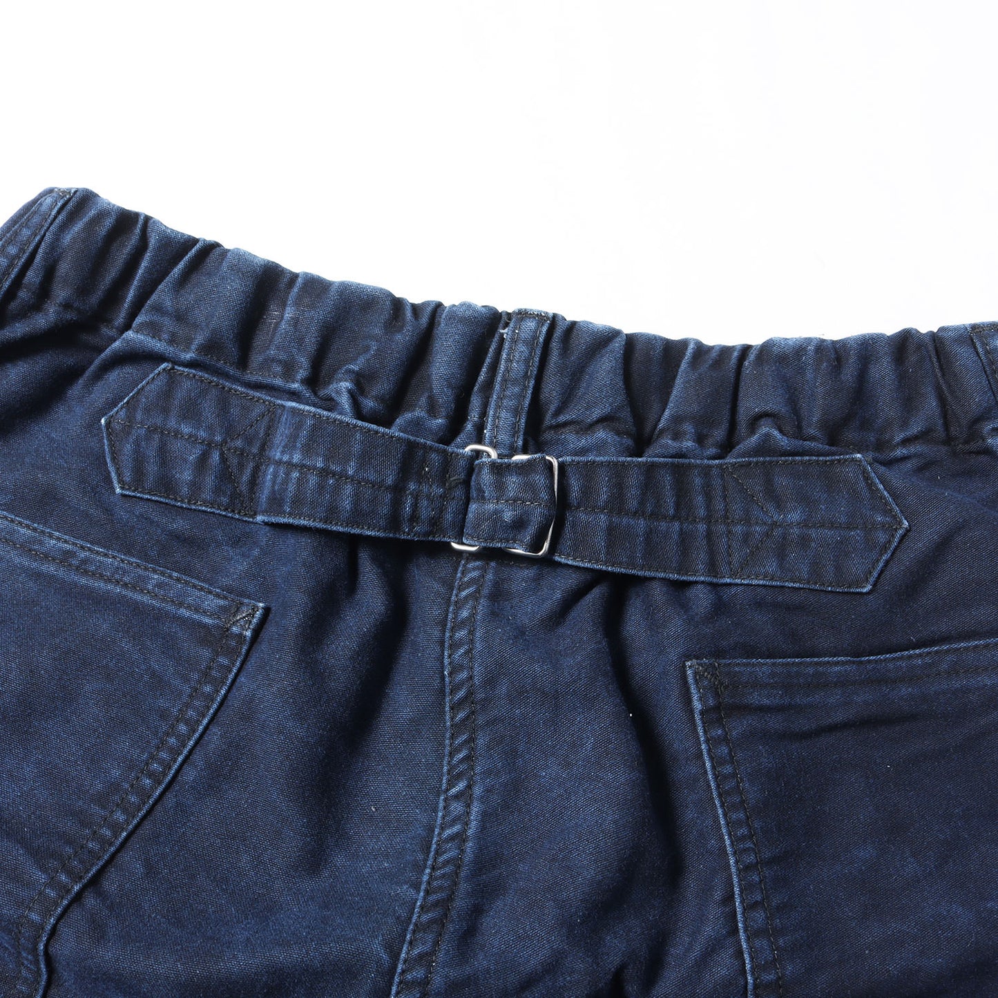 23AW インディゴ コットンモールスキン ダブルニー イージーパンツ