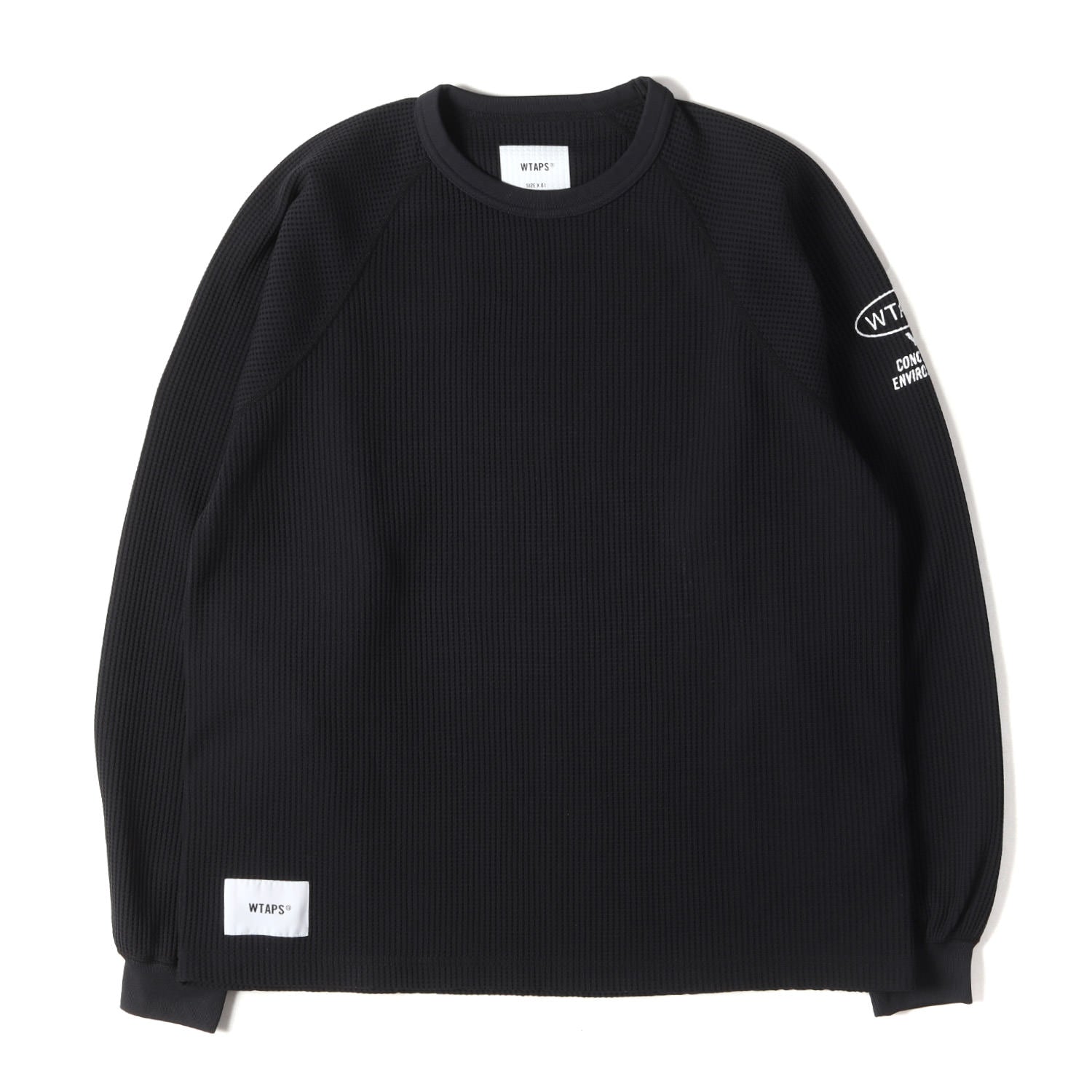 WTAPS (ダブルタップス) 26SS ワッフル ロングスリーブ Tシャツ(WAFFLE