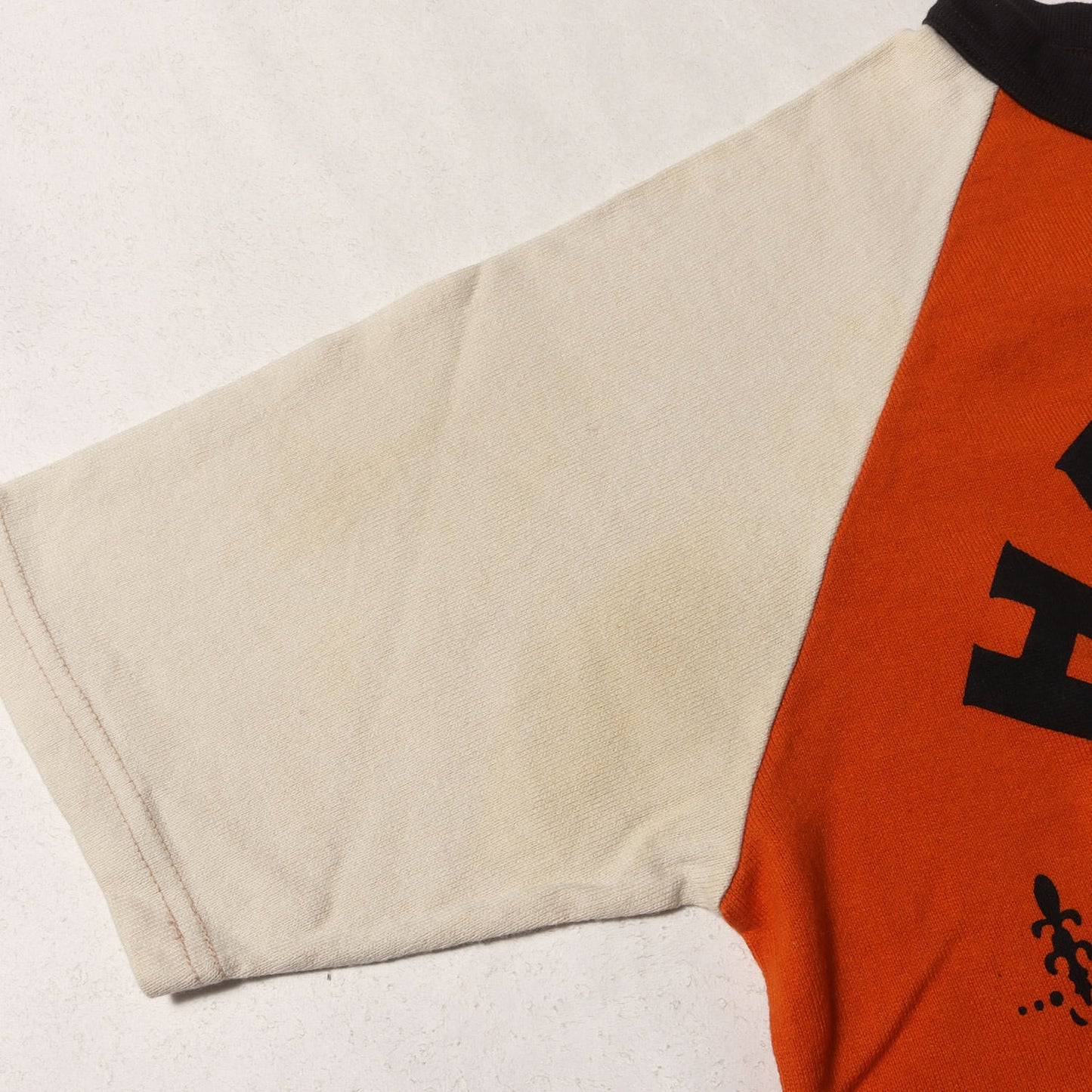 HANCOCK GASOLINE プリント 3トーン Tシャツ