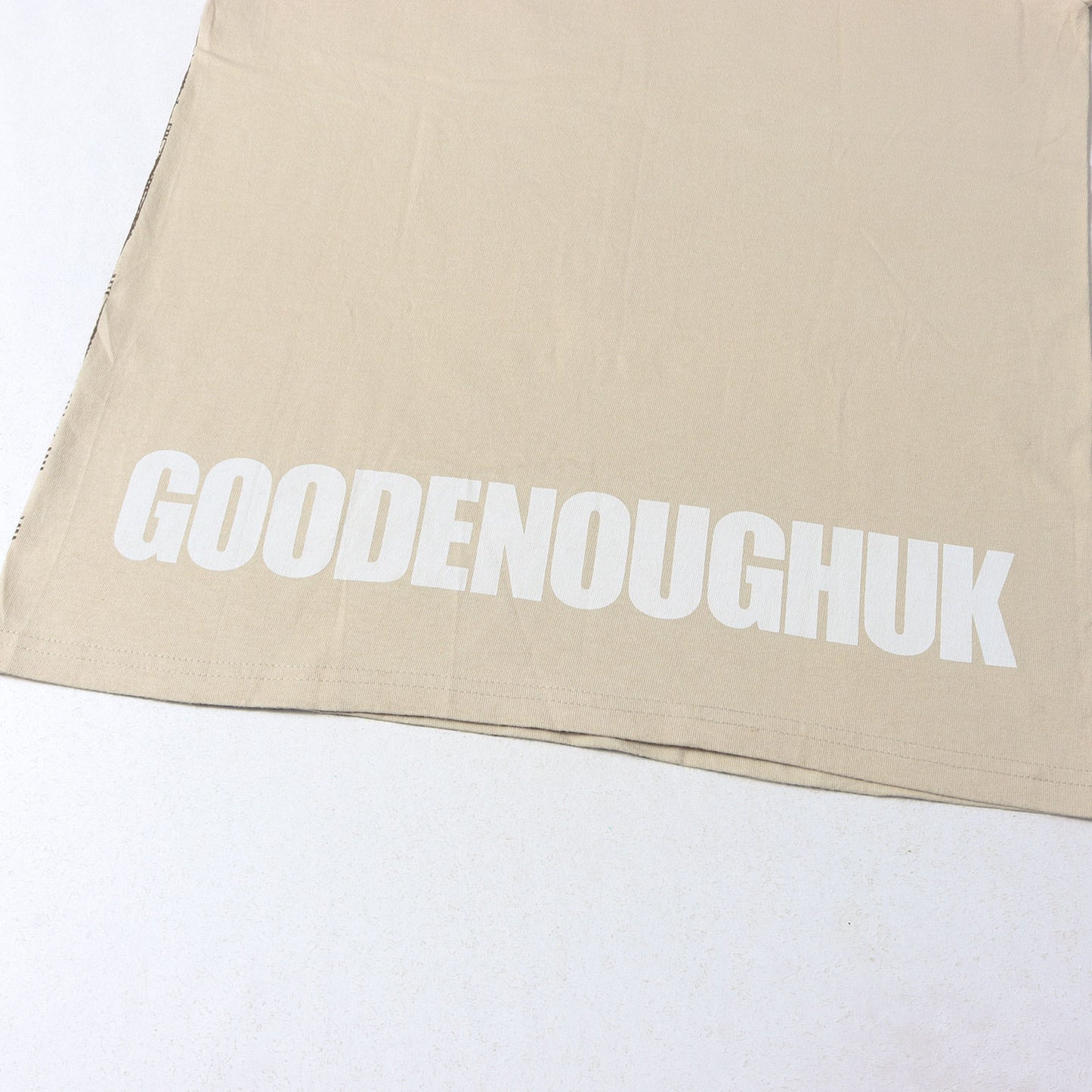 00s GOODENOUGHUK 裾ロゴ バーブワイヤー プリント Tシャツ