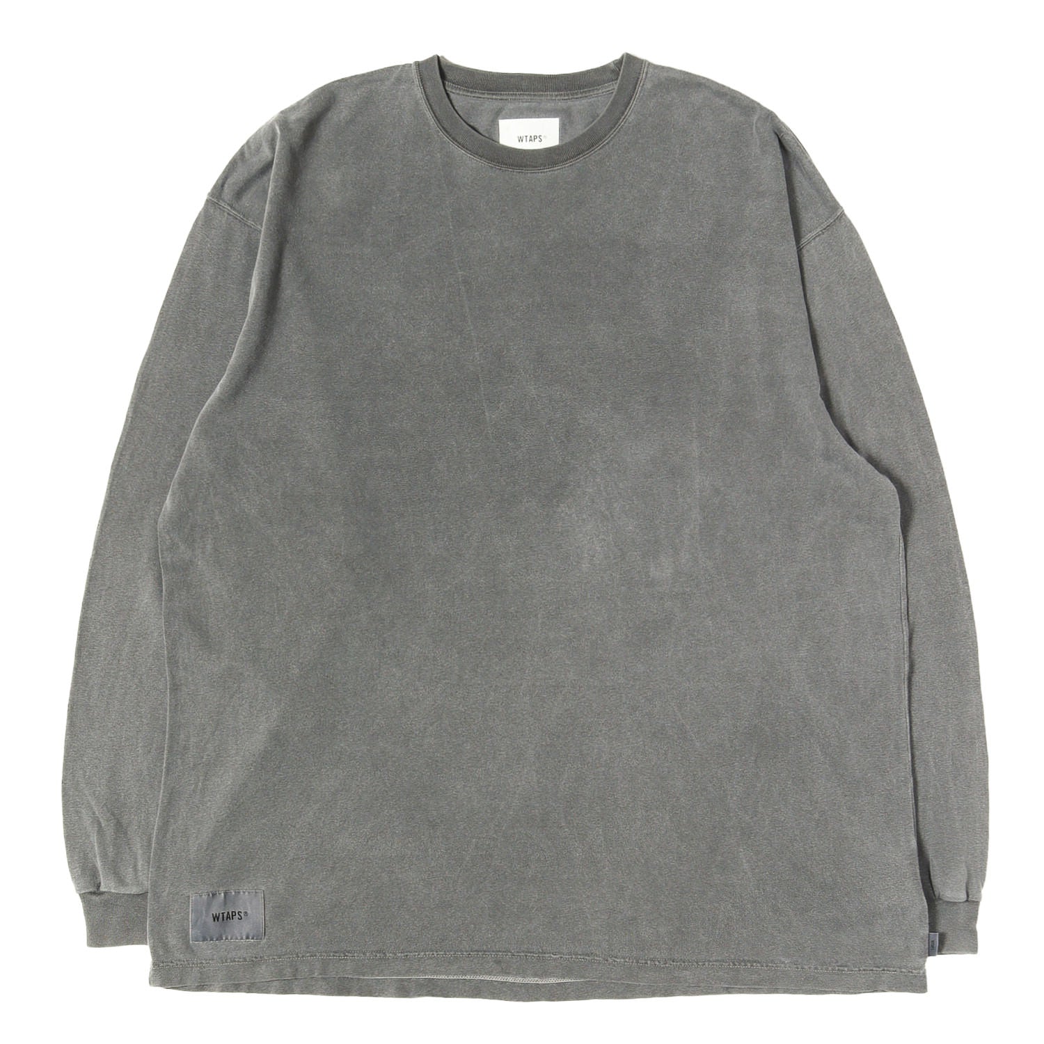 WTAPS (ダブルタップス) 23SS オーバーダイ加工 ロングスリーブ T 