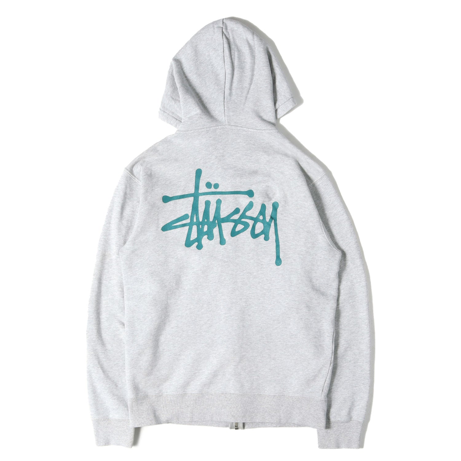 STUSSY (ステューシー) ストックロゴ ジップ スウェットパーカー 