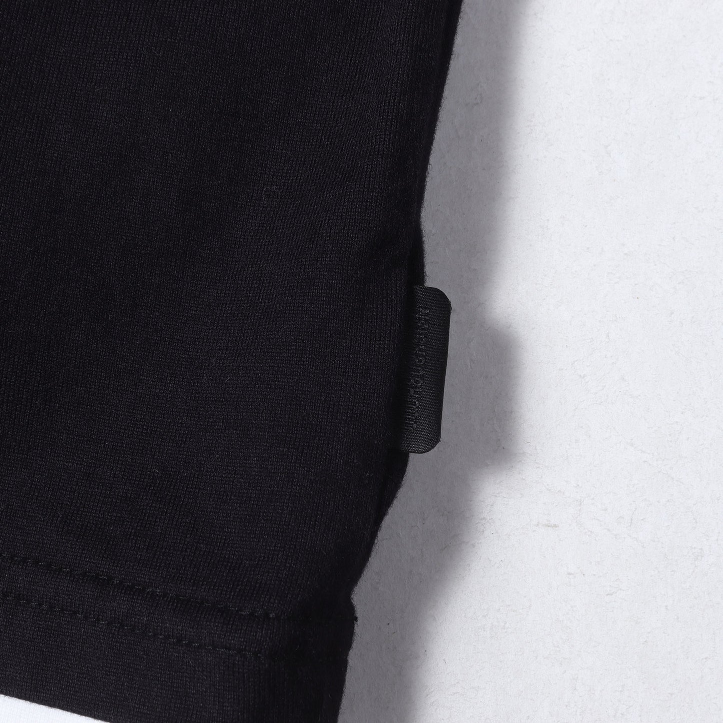 26SS レイヤードデザイン ロングスリーブ ポケット Tシャツ(BW . LAYERED TRIM CREWNECK LS)