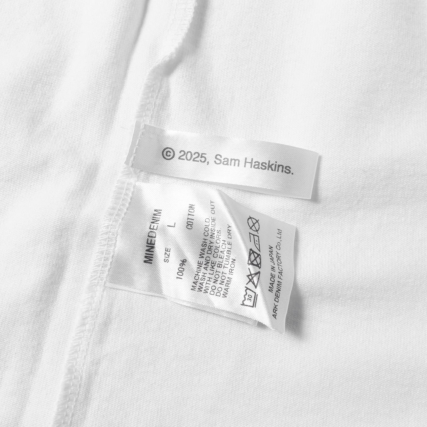 25AW ×Stie-lo ×Sam Haskins カウボーイ・ケイト フォト Tシャツ(kate Tee)