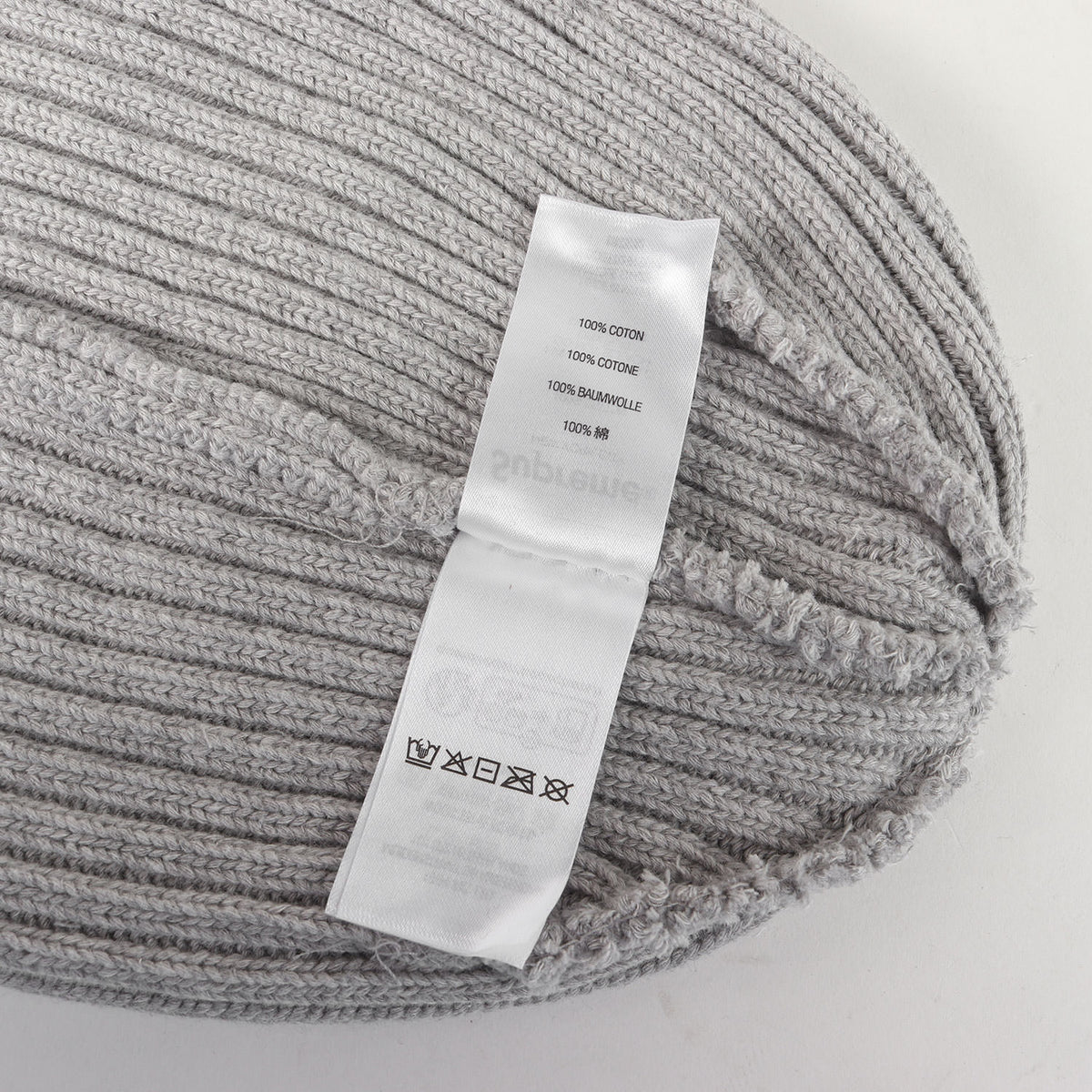 26SS オーバーダイ加工 コットンニット ビーニー(Overdyed Beanie)